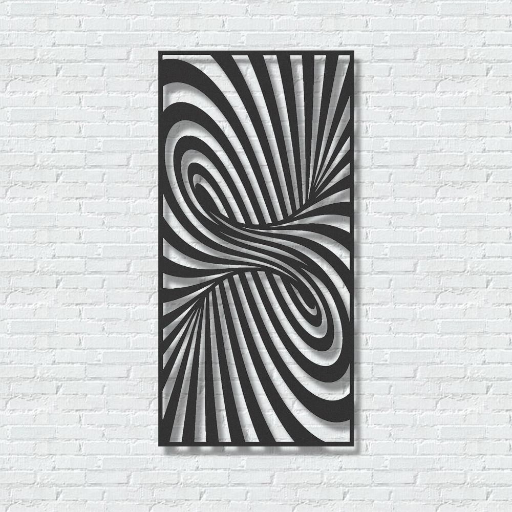 ・"Spiral Vertical"・Premium Metal Wall Art - Limited Edition