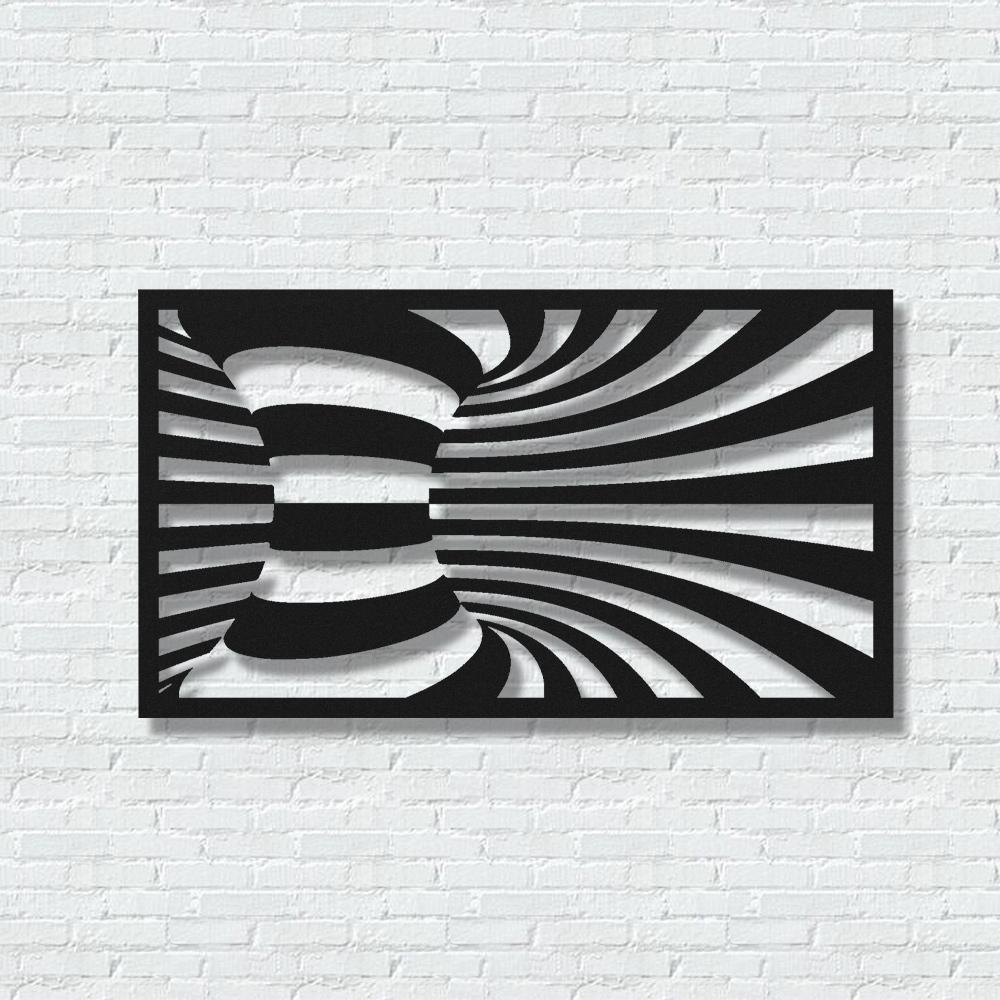 ・"Spiral L"・Premium Metal Wall Art - Limited Edition