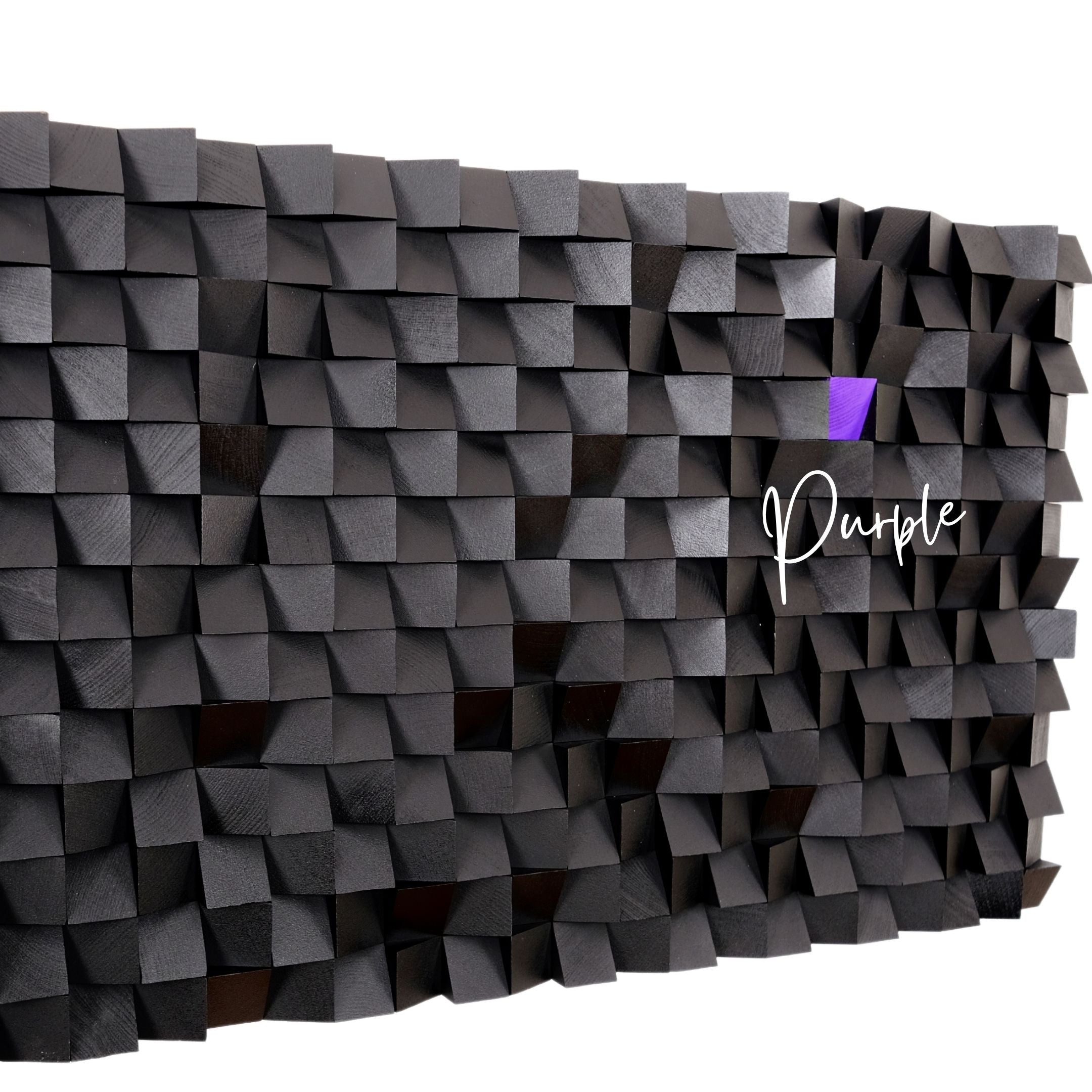 ・"Stand out from the Crowd"・Premium Wood Handmade Wall Sculpture - Limited Edition