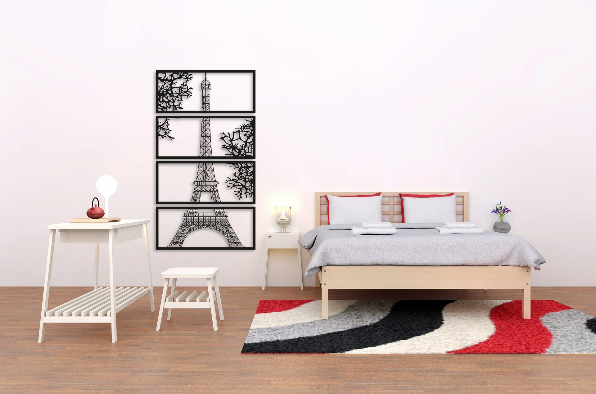 ・"Eiffel Tower"・Premium Metal Wall Art - Limited Edition