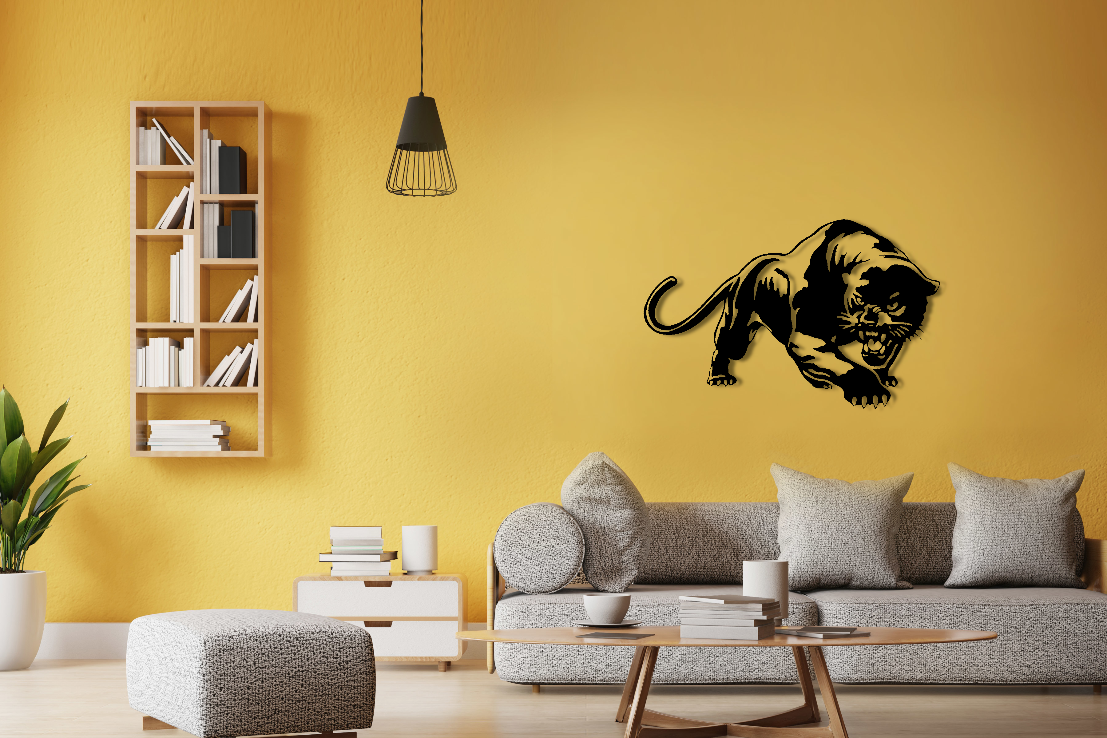 ・"Panther"・Premium Metal Wall Art - Limited Edition