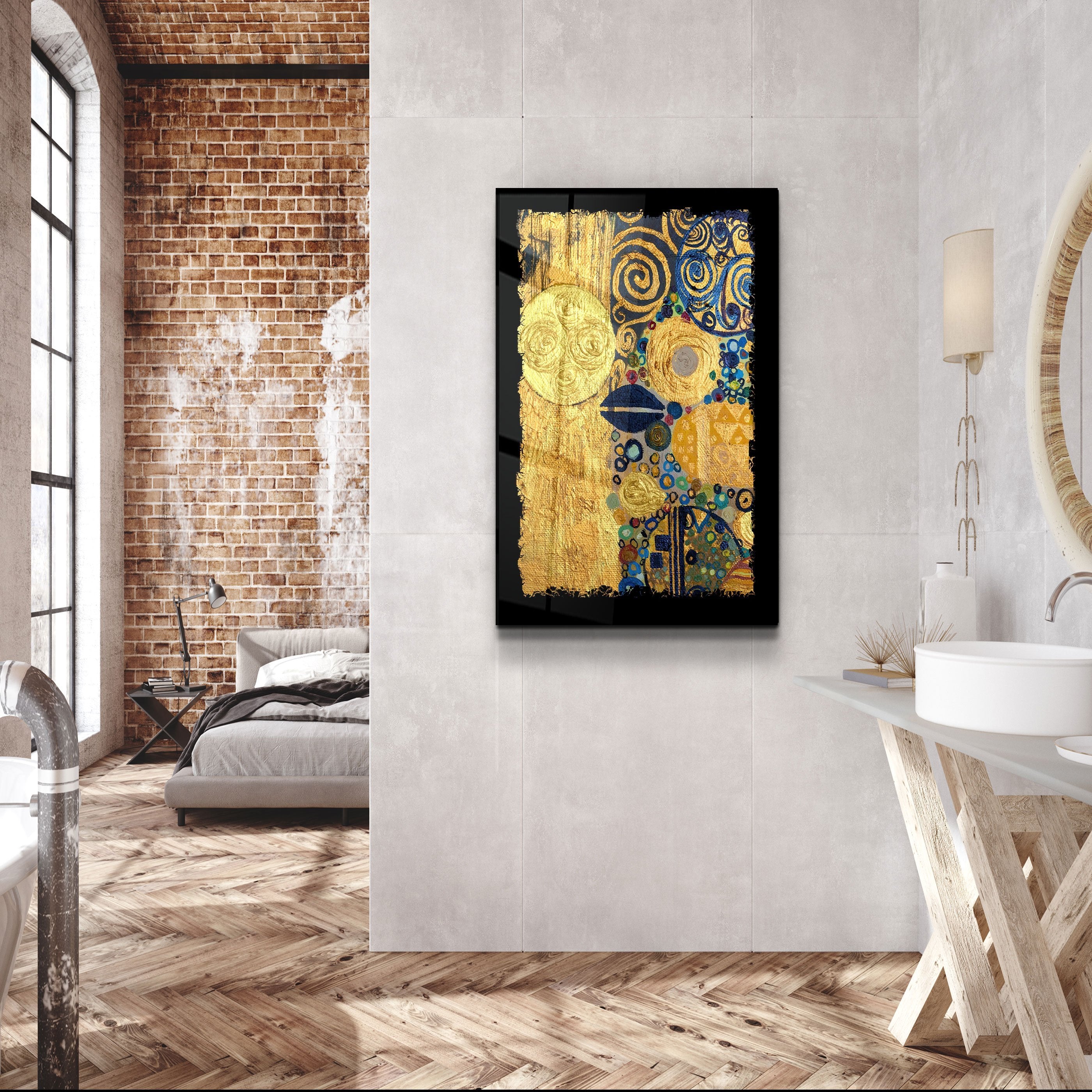 ・"Cuadro Abstract"・Art mural en verre