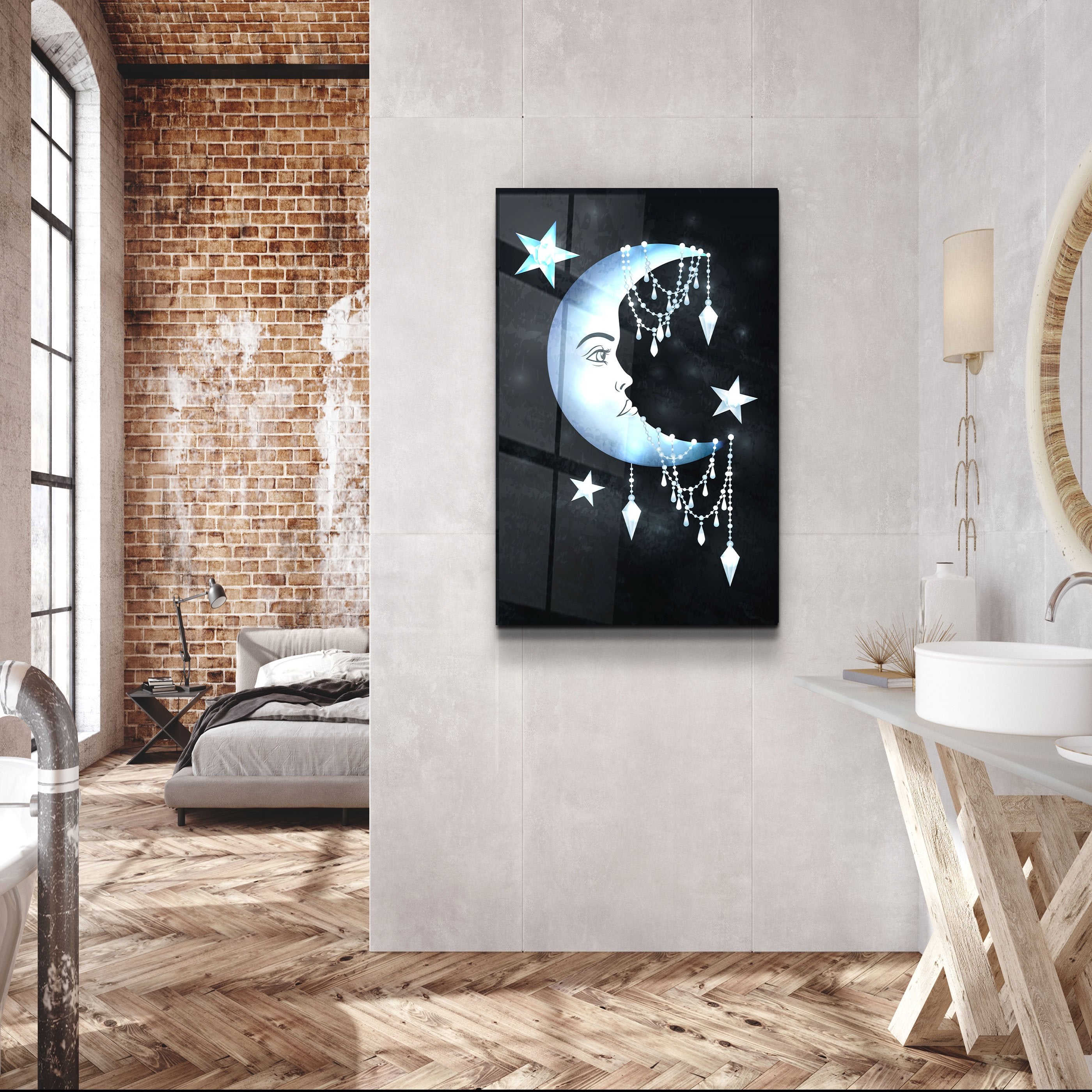 ・"Falabella Stars"・Glass Wall Art