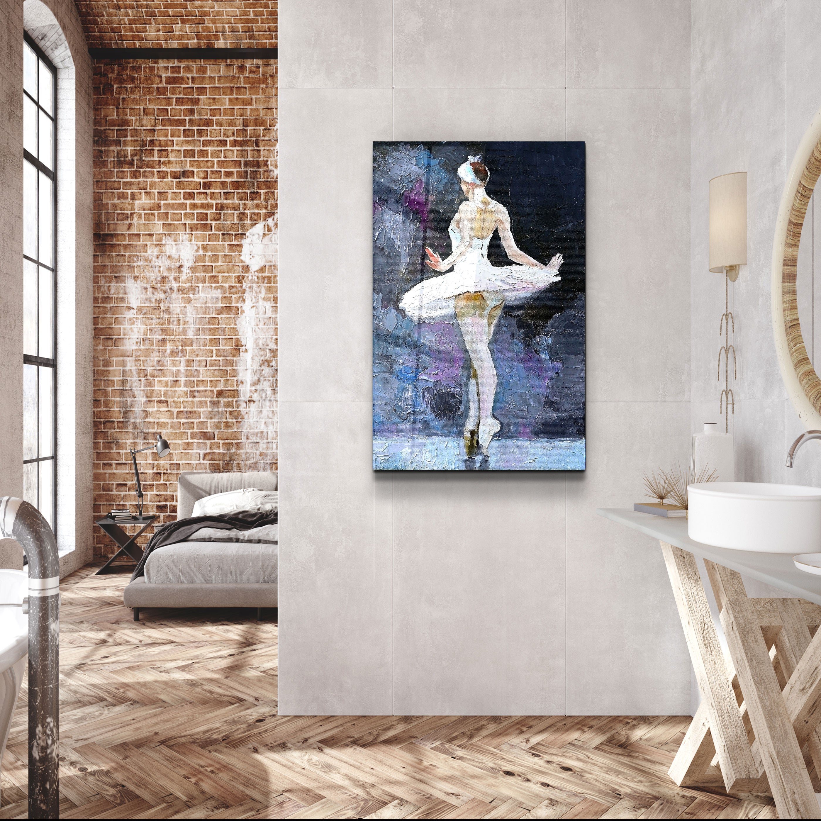 ・„Ballerina“・<tc>Glasbild</tc>