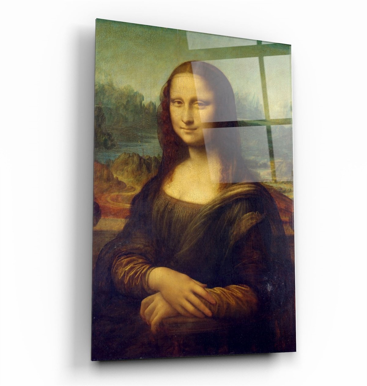 ・"Mona Lisa"・Glass Wall Art