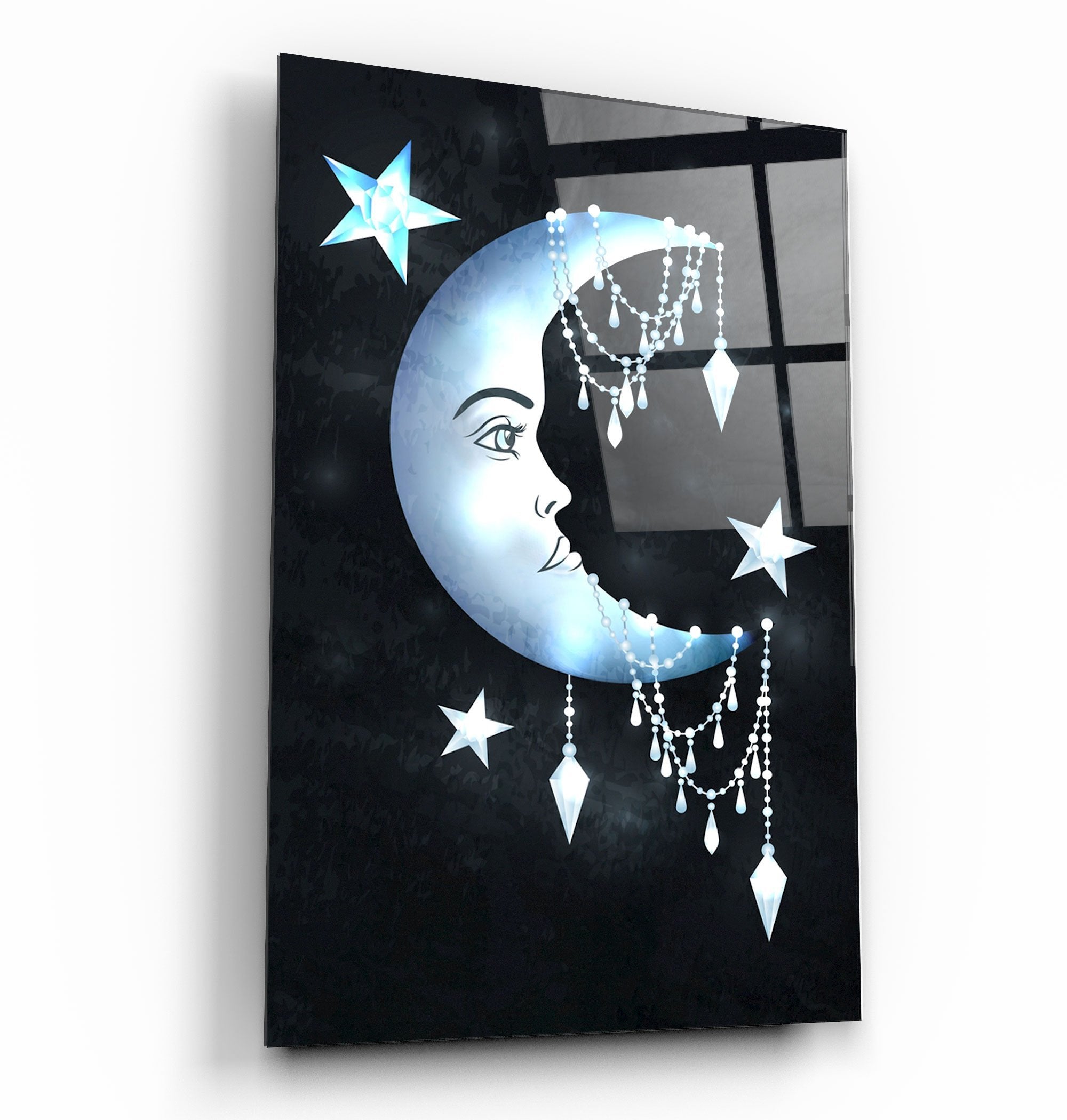 ・"Falabella Stars"・Glass Wall Art