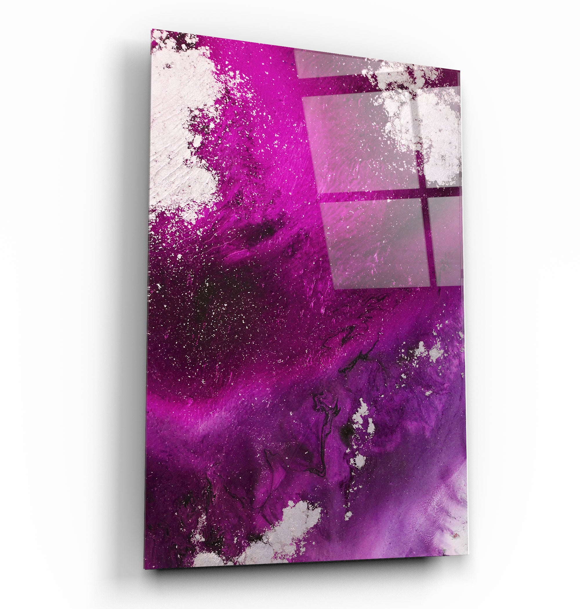 ・"Bird's Eye In Purple V3"・<tc>Glasbild</tc>