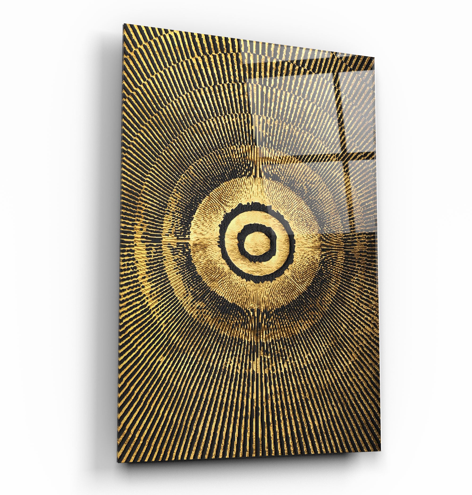 ・"Cercle d'Or V3"・Art mural en verre