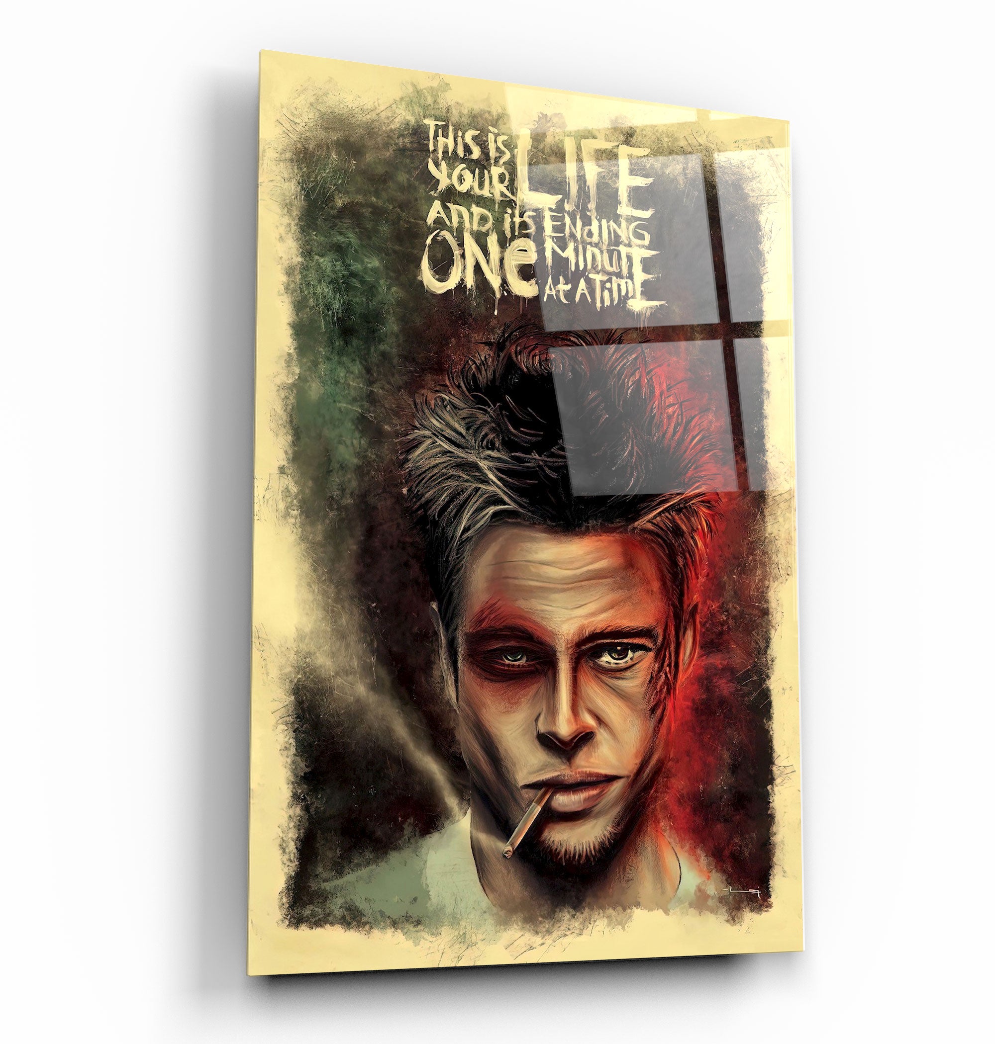 ・„Fight Club V1“・<tc>Glasbild</tc>