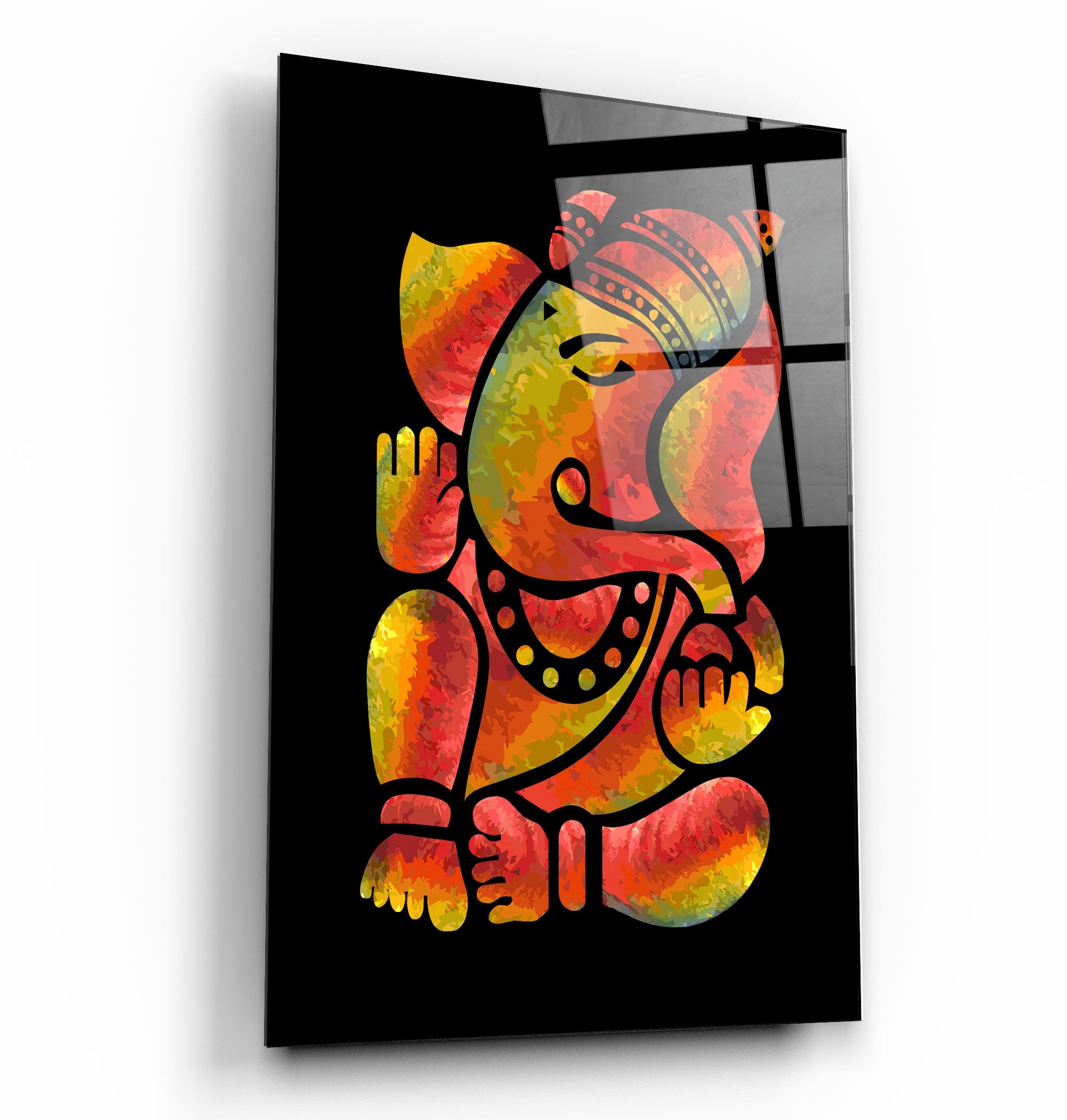 ・"Ganesha"・Art mural en verre