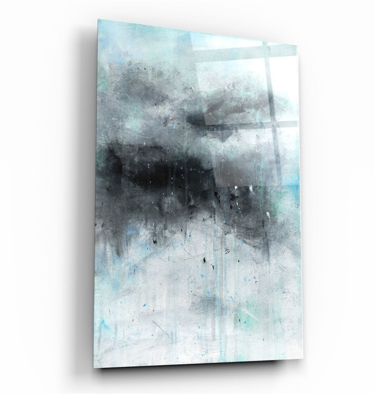 ・"Abstract Pattern V4"・Glass Wall Art