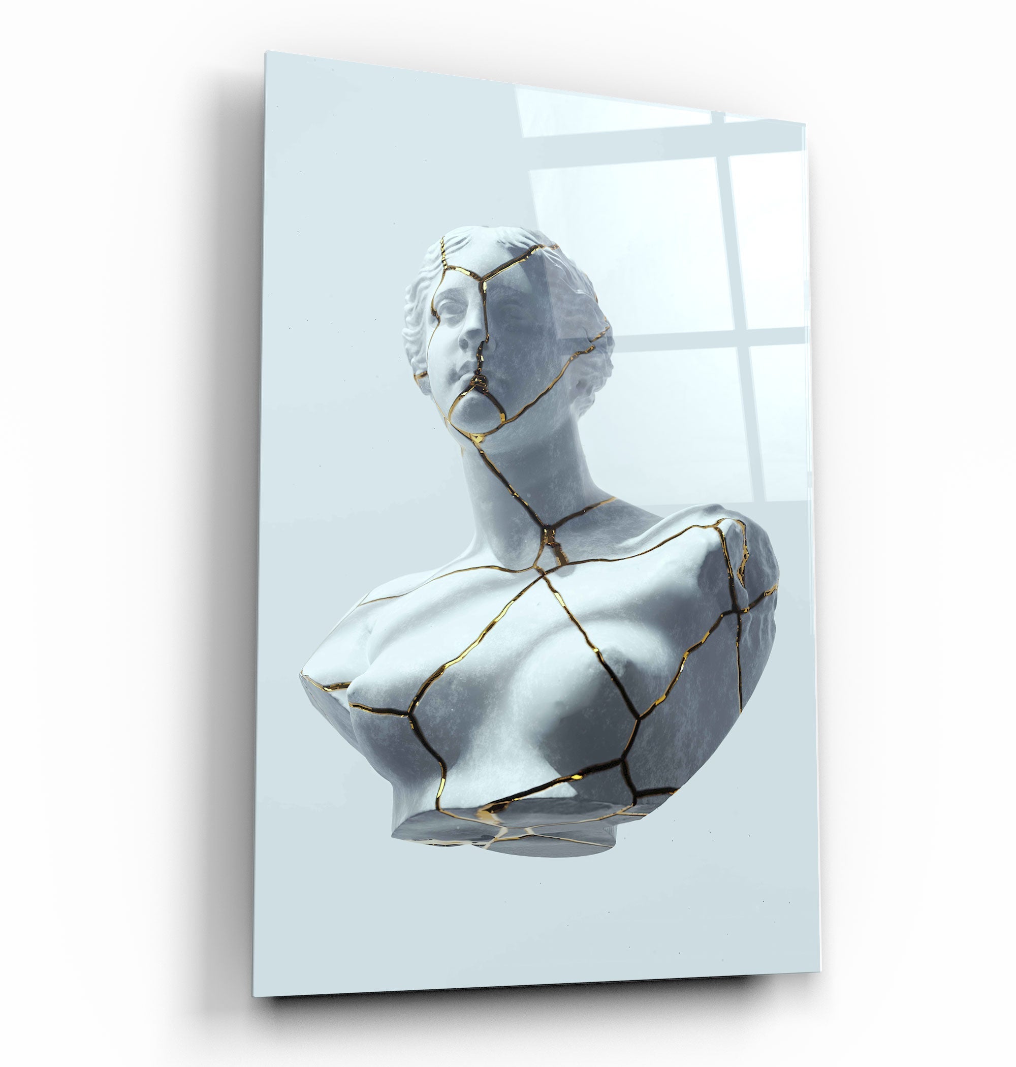 ・"Statue"・Designer's Collection Glass Wall Art