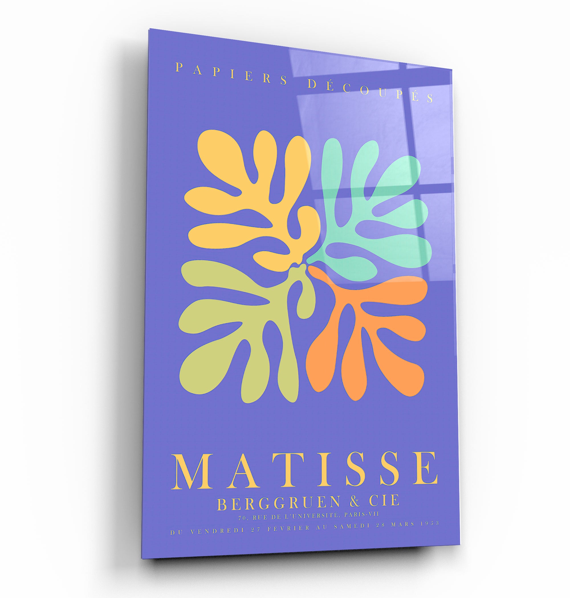 ・„H. Matisse 1953“・Galeriedrucksammlung <tc>Glasbild</tc>