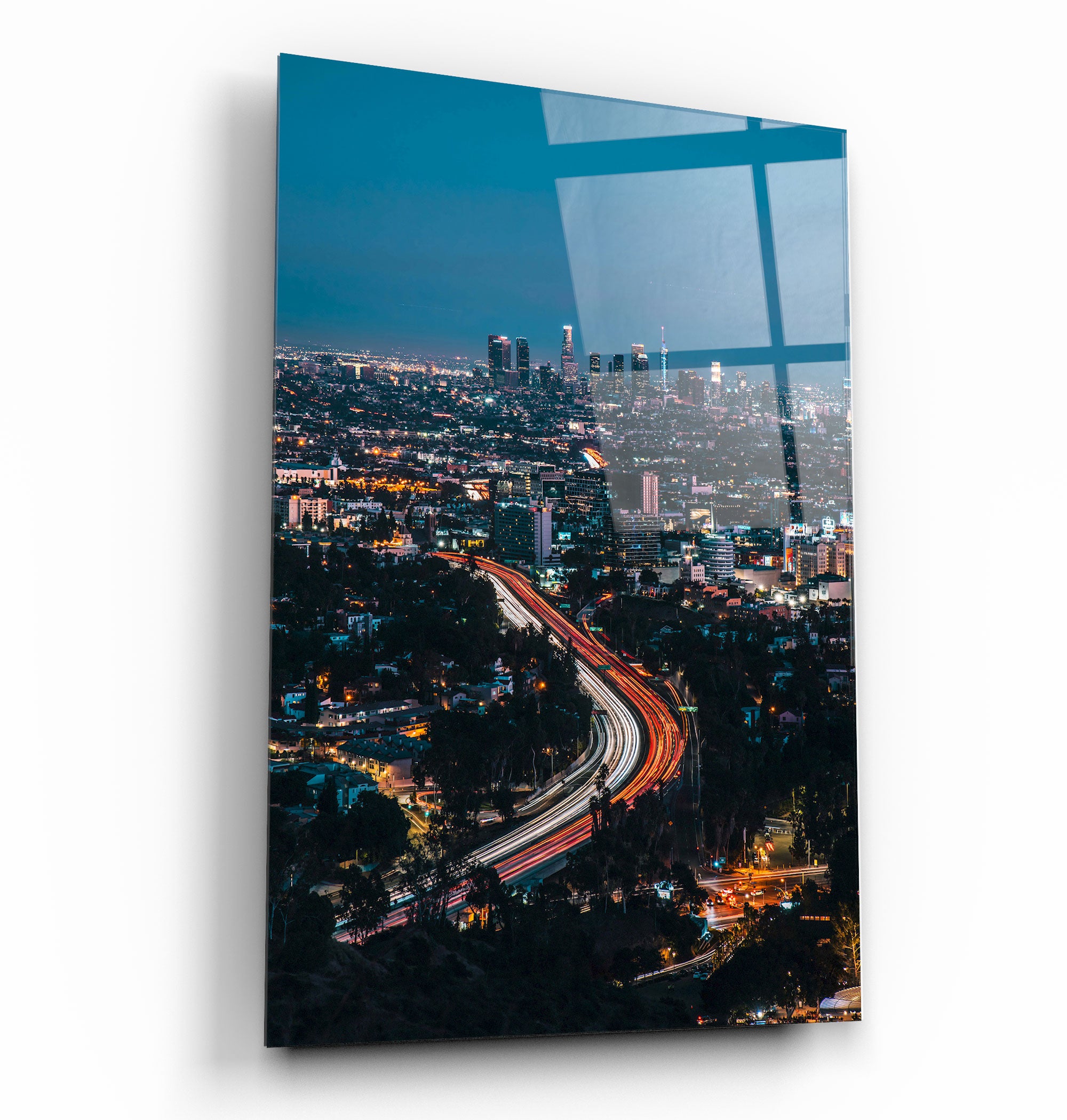 ・„Hollywood Bowl Overlook, USA“・<tc>Glasbild</tc>