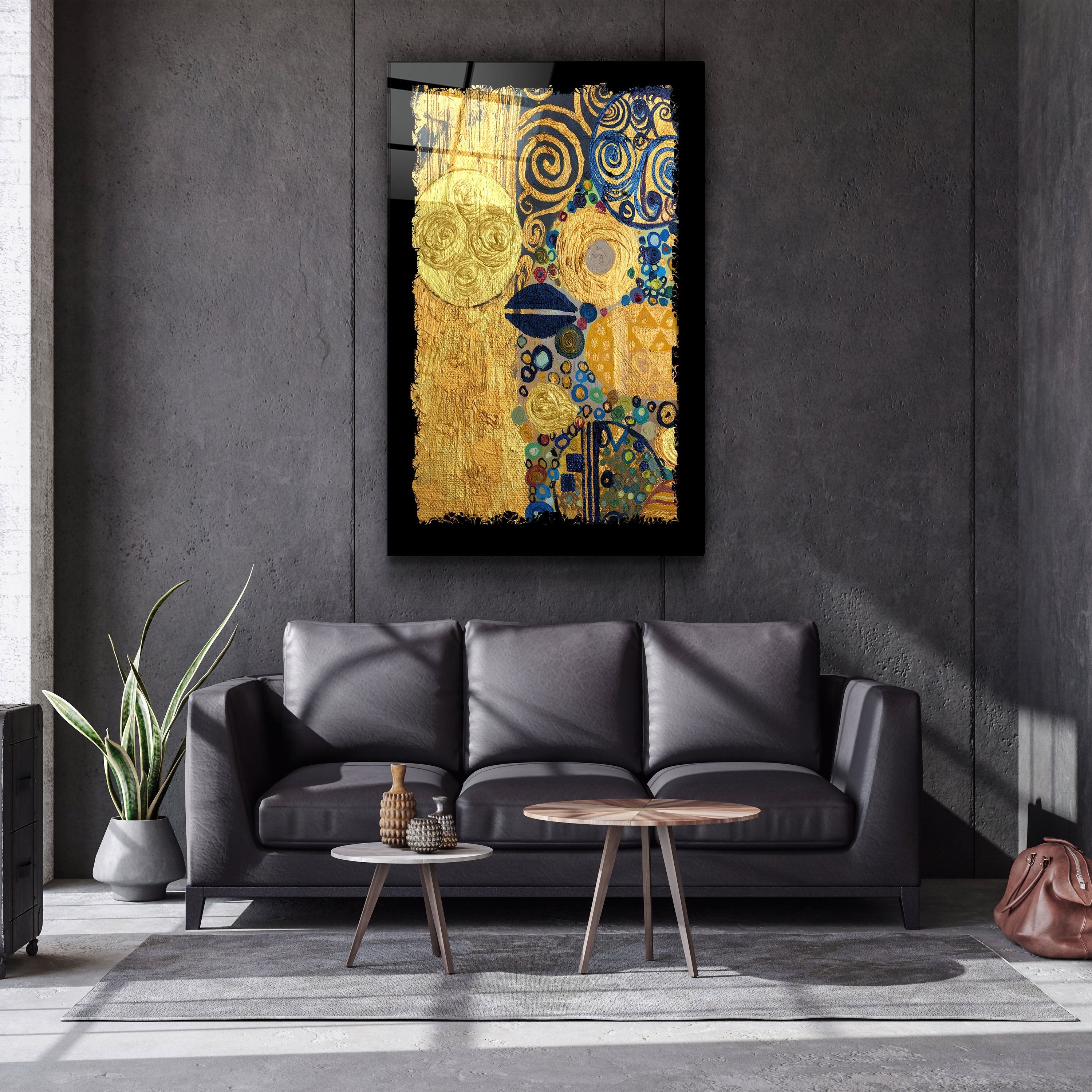 ・"Cuadro Abstract"・Art mural en verre