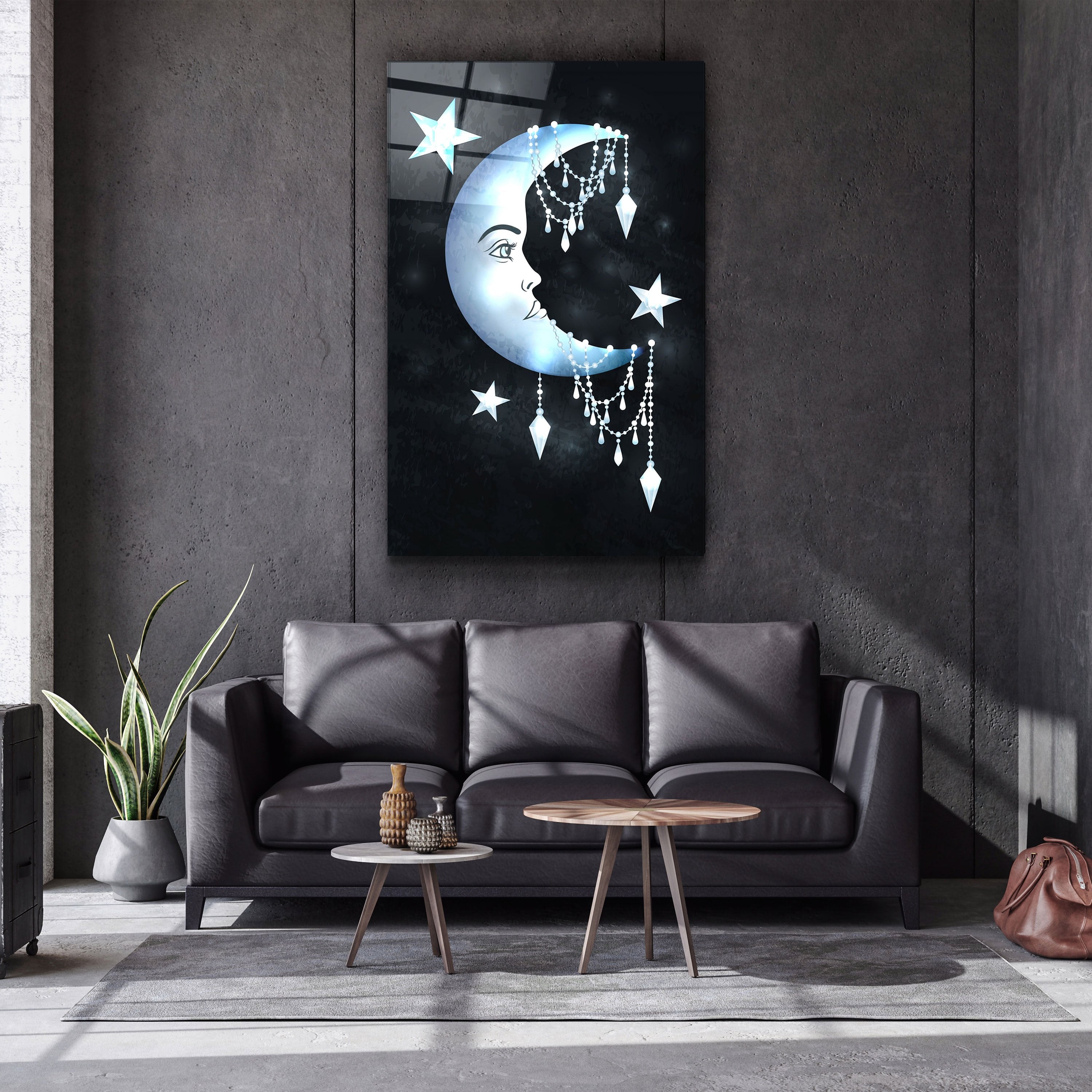 ・"Falabella Stars"・Glass Wall Art