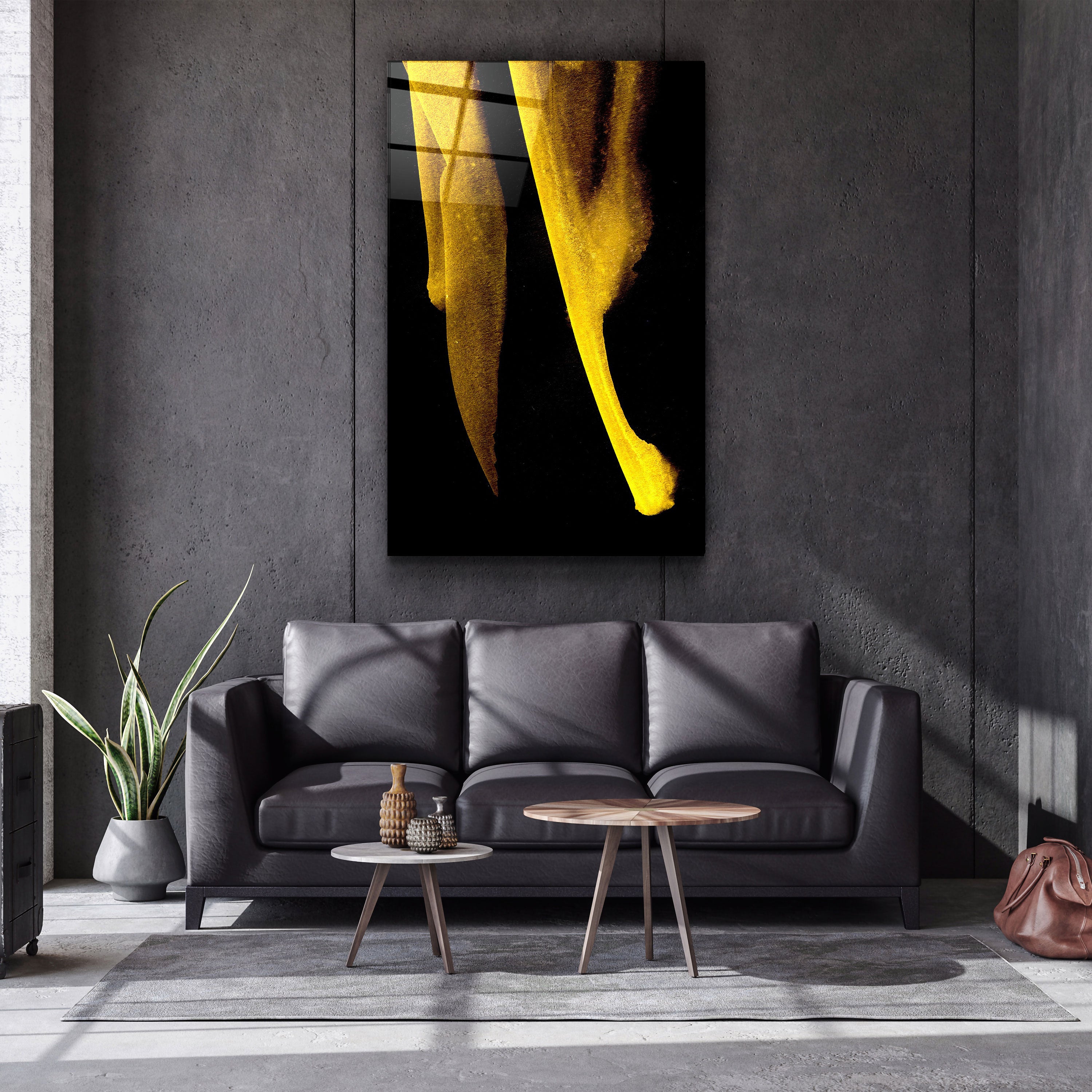 ・"Abstract Art"・Glass Wall Art