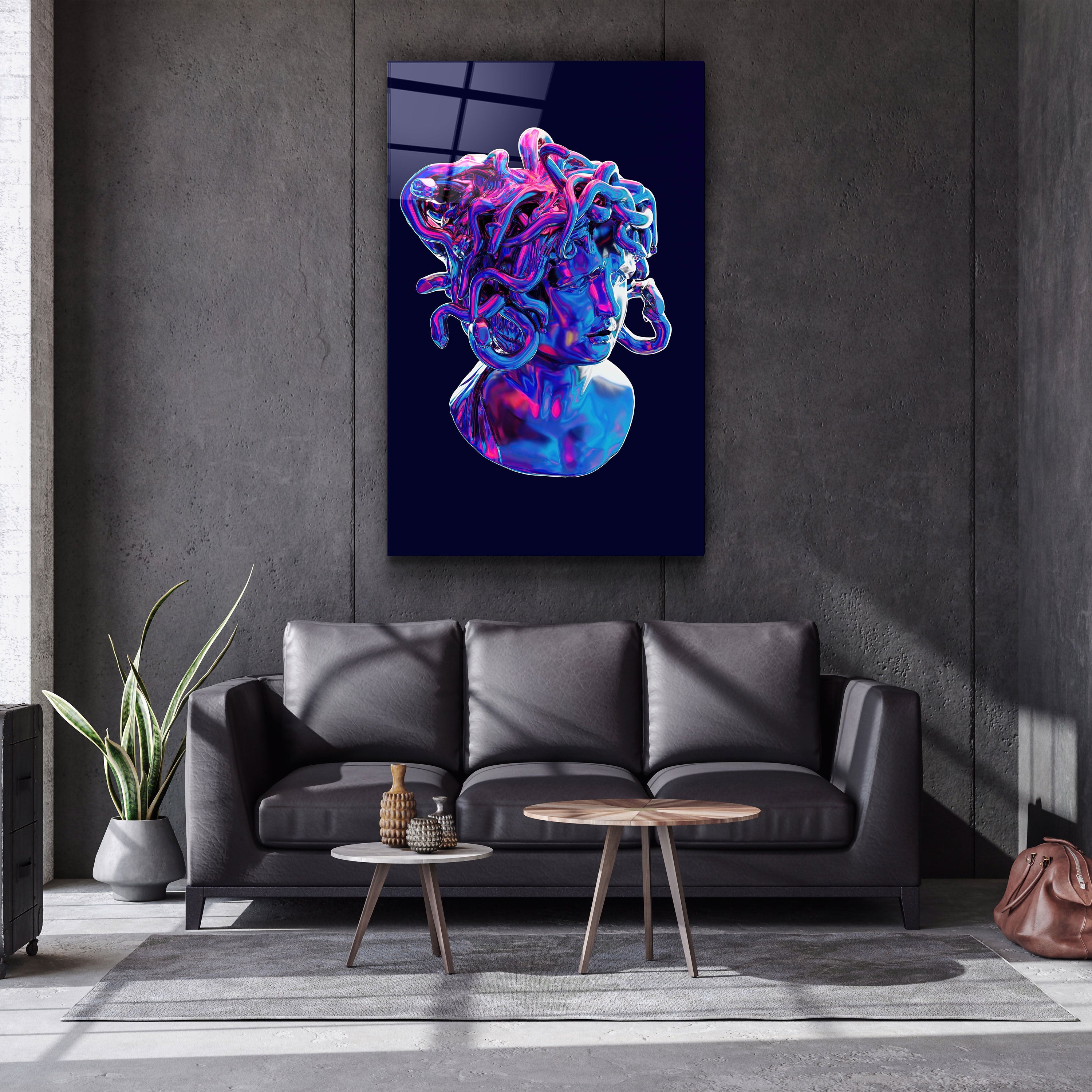 Medusa | Designers Collection Glass Wall Art