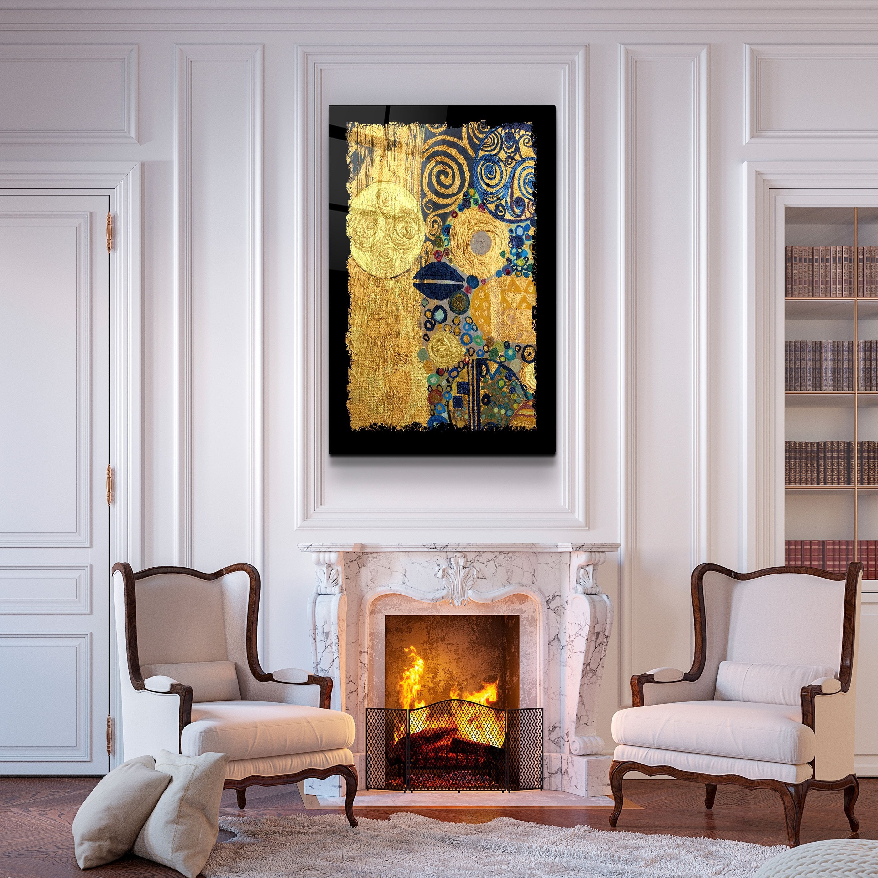 ・"Cuadro Abstract"・Art mural en verre