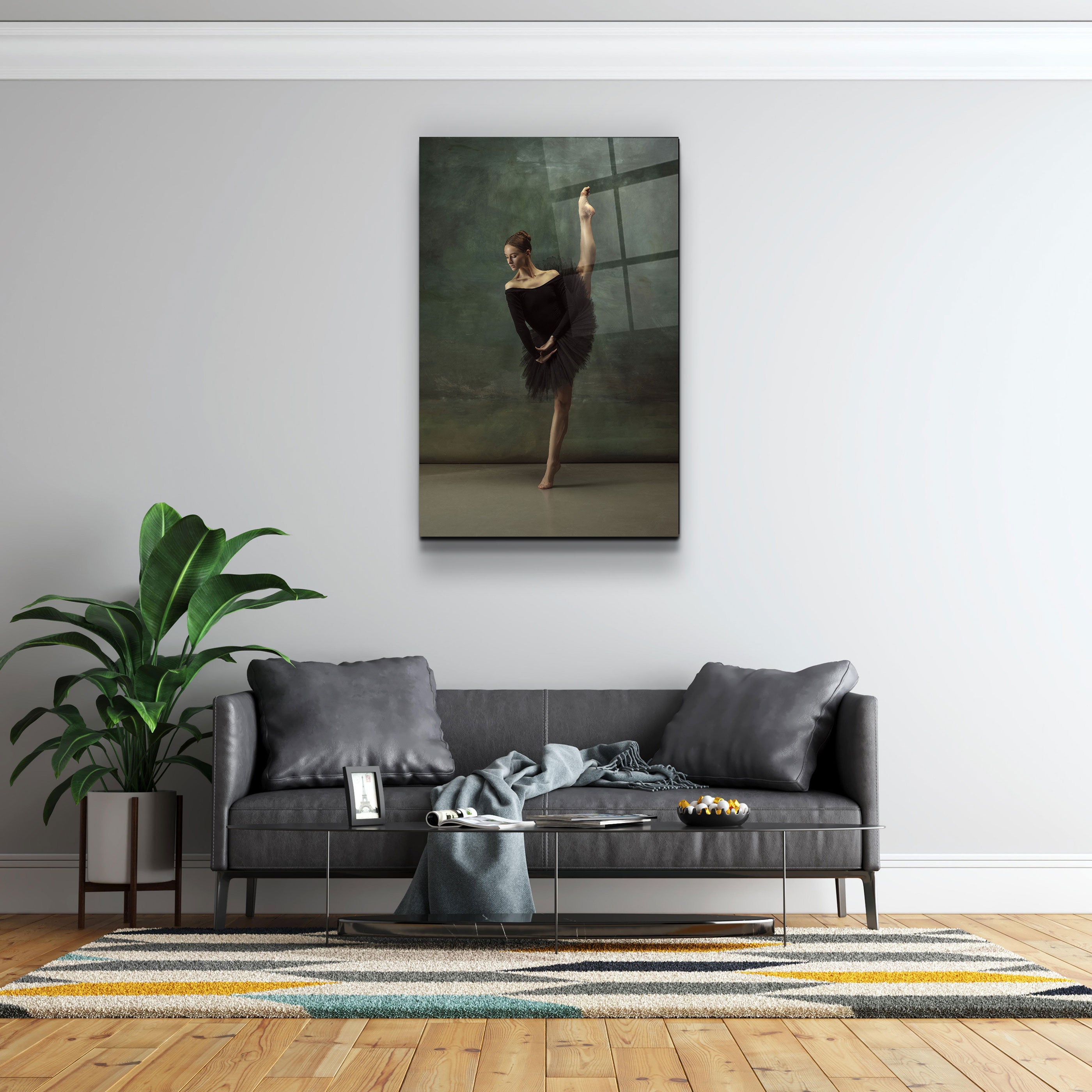 ・"Ballerine V1"・Art mural en verre