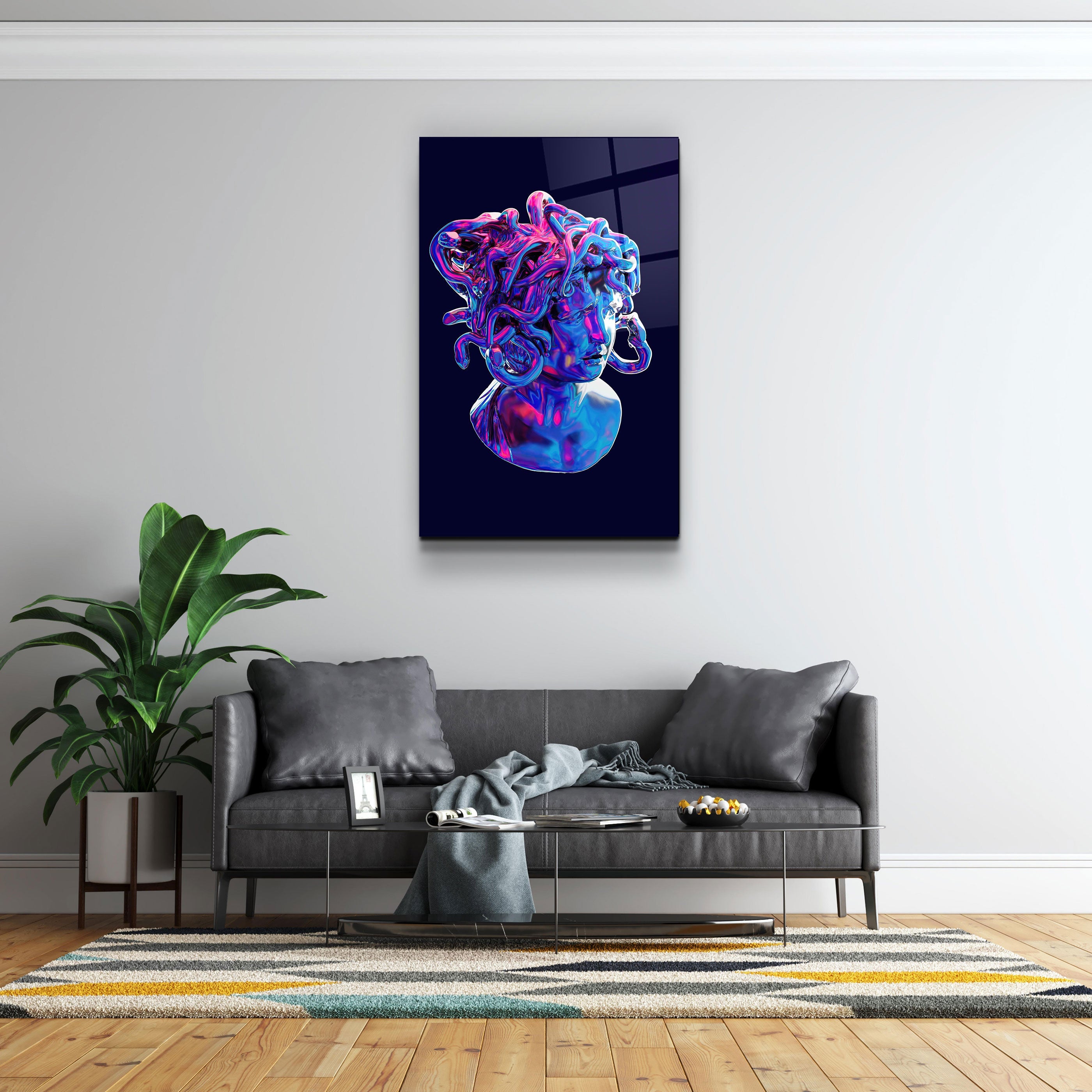 Medusa | Designer-Kollektion <tc>Glasbild</tc>