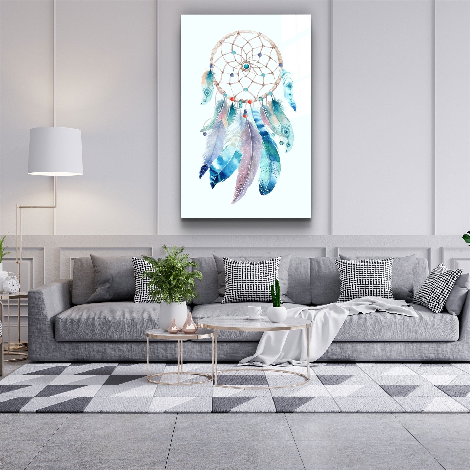 ・"DreamCatcher"・Art mural en verre