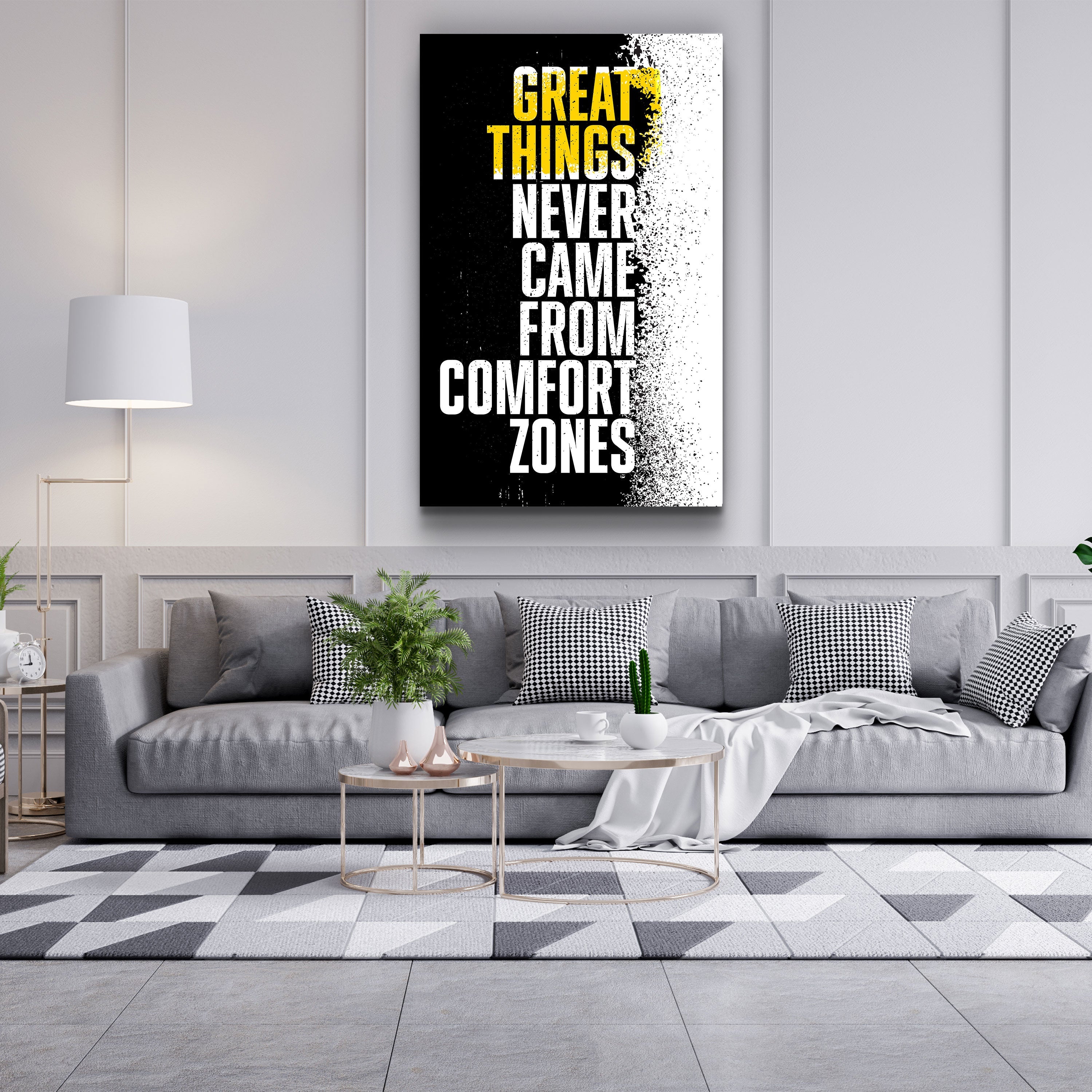 ・„Great Things“・Designer-Kollektion <tc>Glasbild</tc>