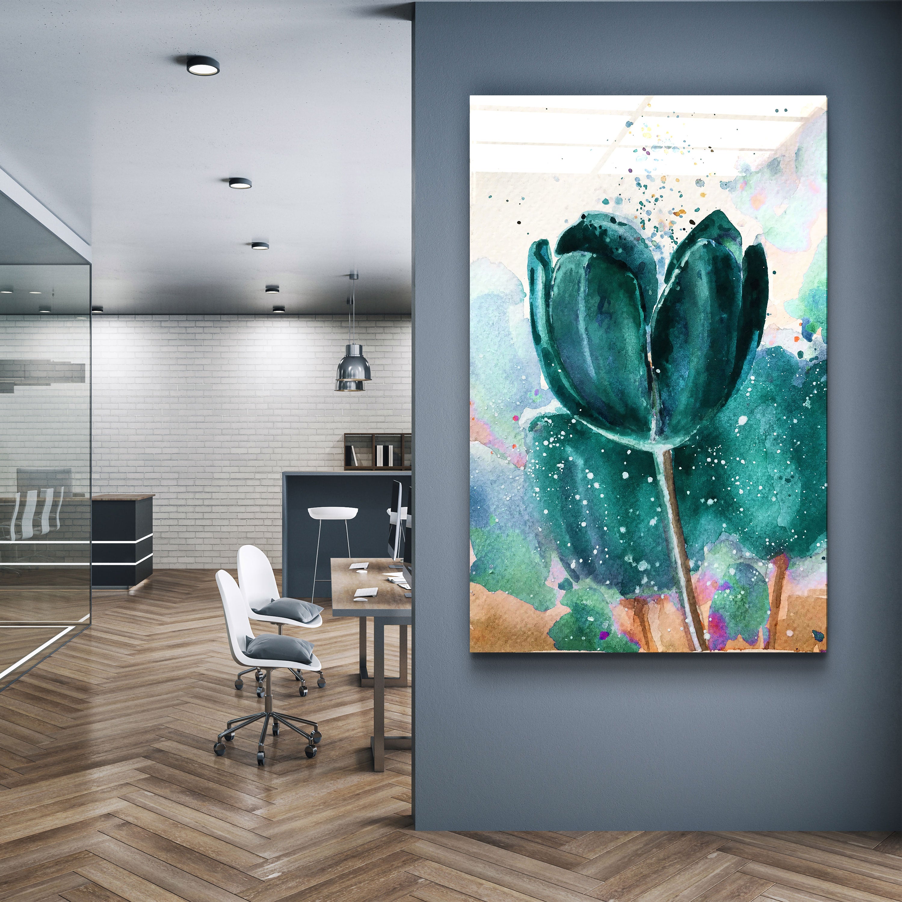 ・"Un maître de la nature morte V3"・Art mural en verre