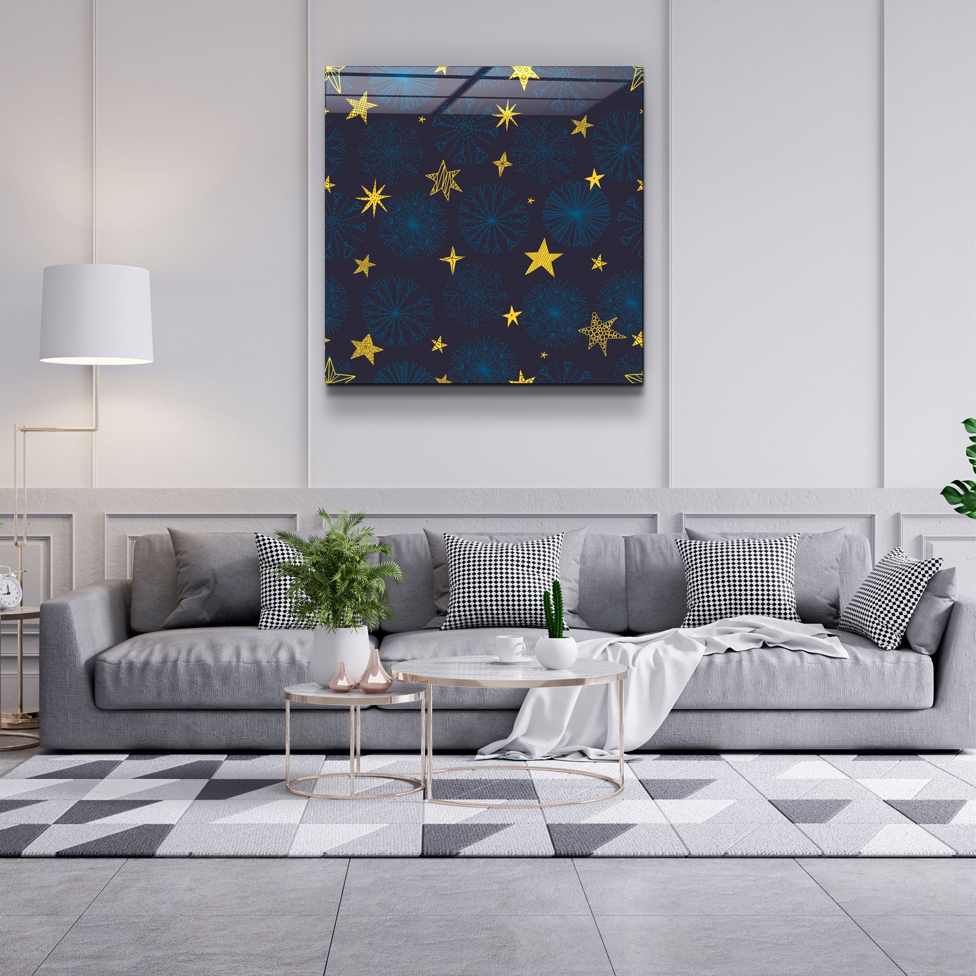 ・"Starz"・Art mural en verre