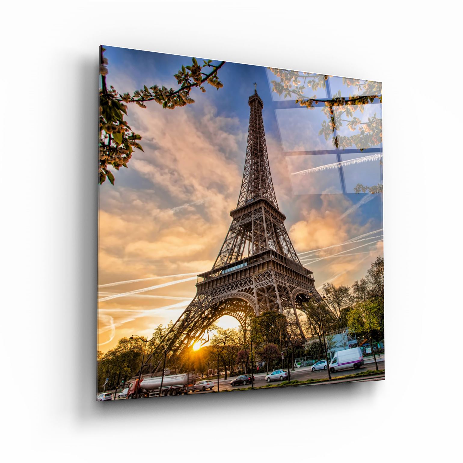 ・"Eiffel Tower"・Glass Wall Art