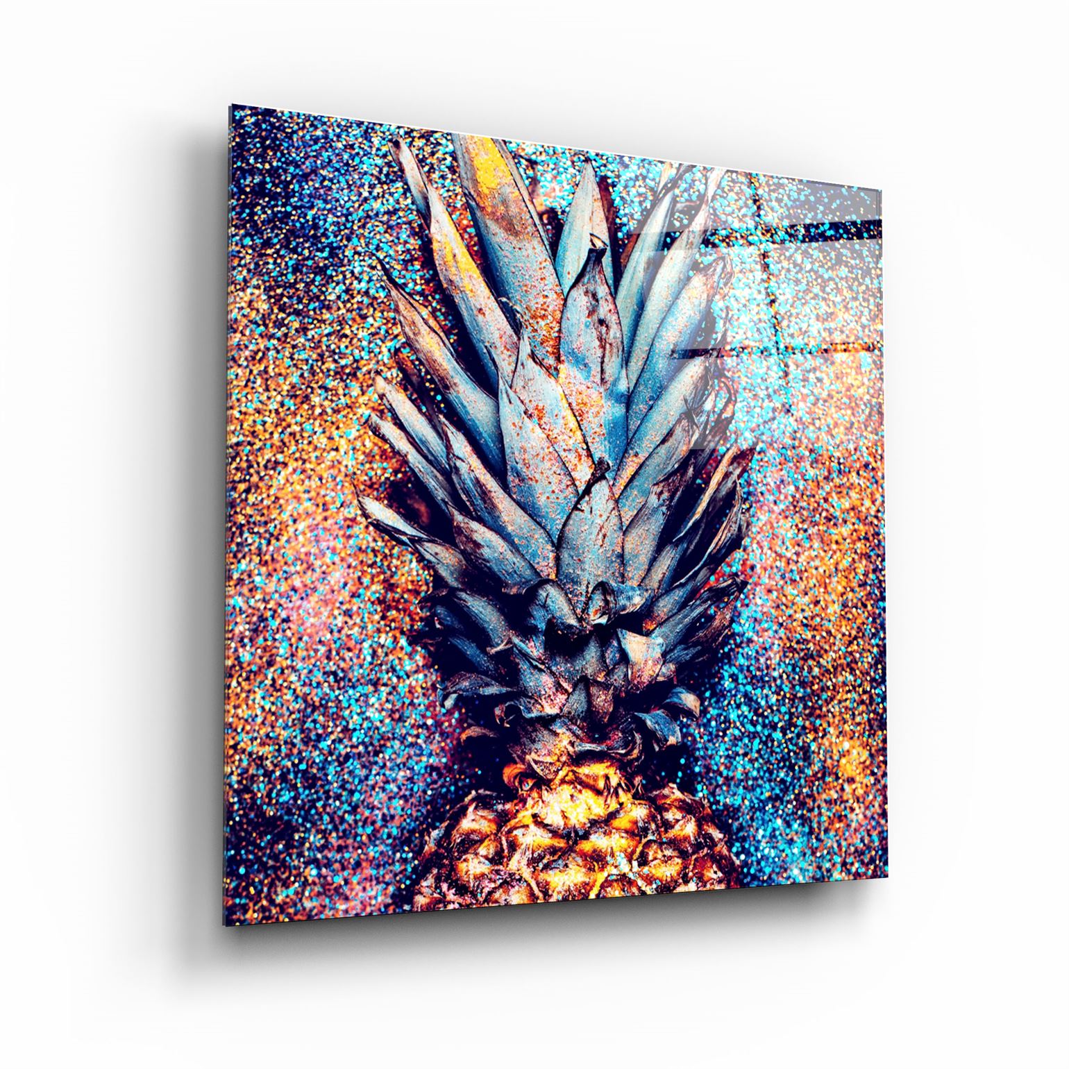 ・„Ananas“・<tc>Glasbild</tc>