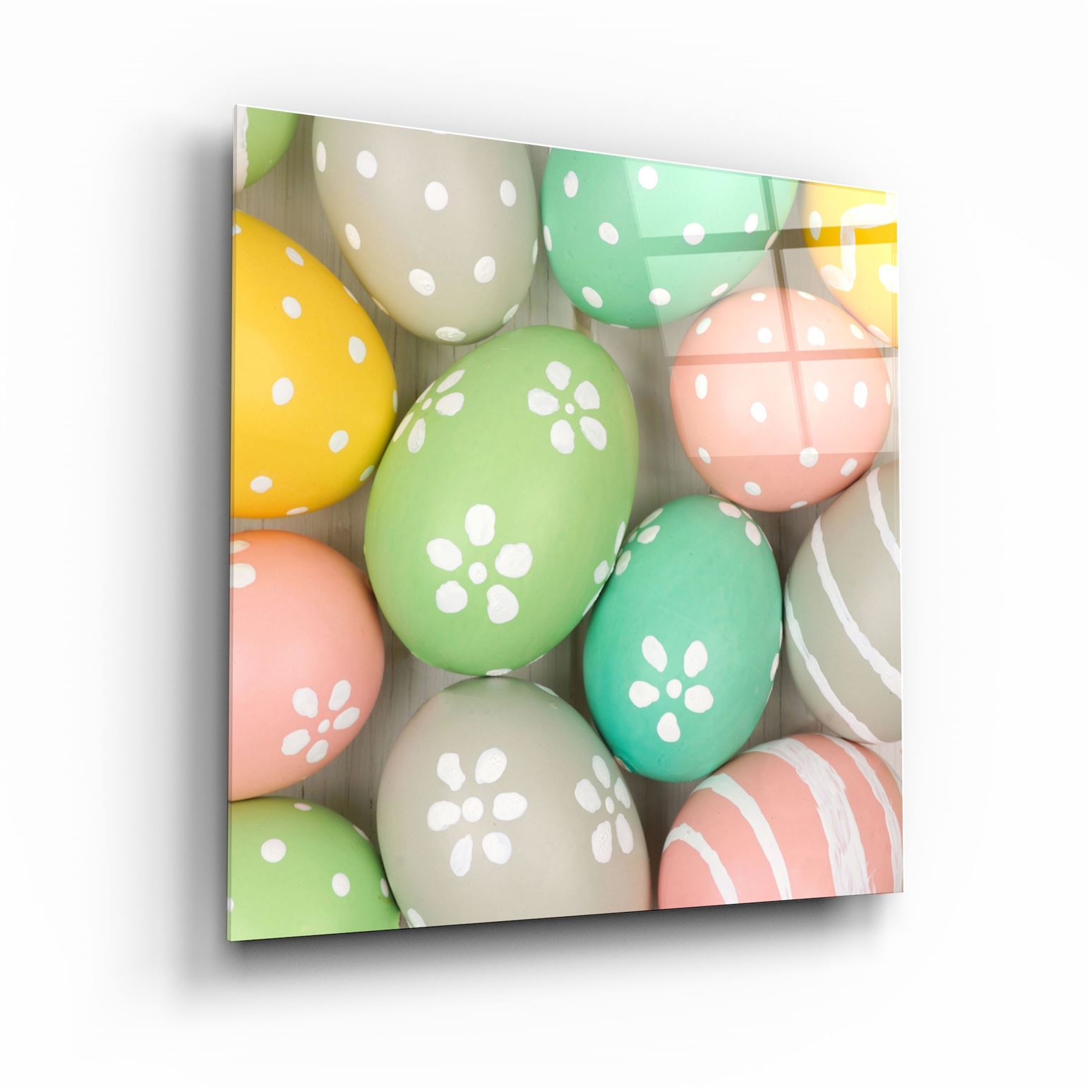 ・"Eggs"・Glass Wall Art