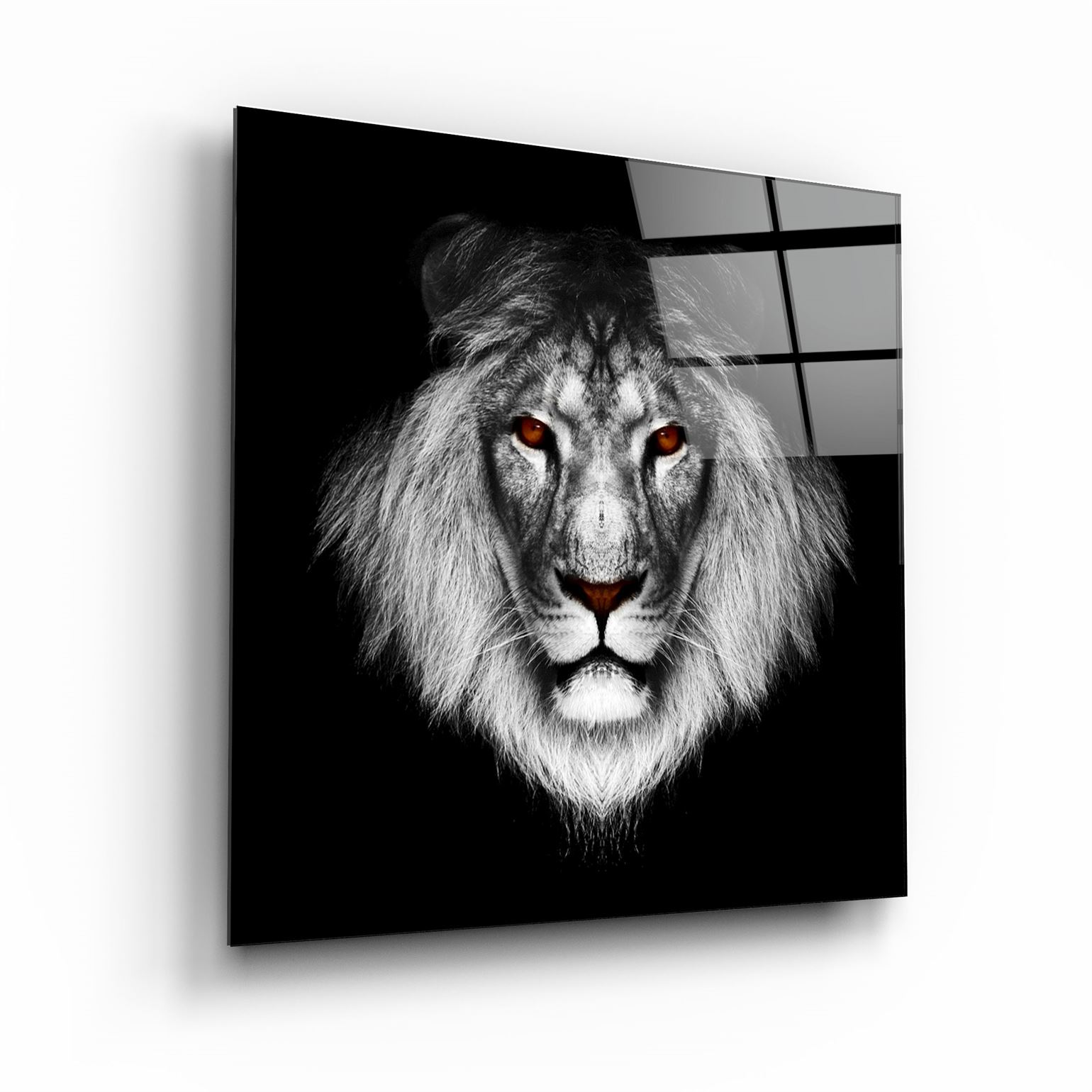 ・"Lion"・Art mural en verre