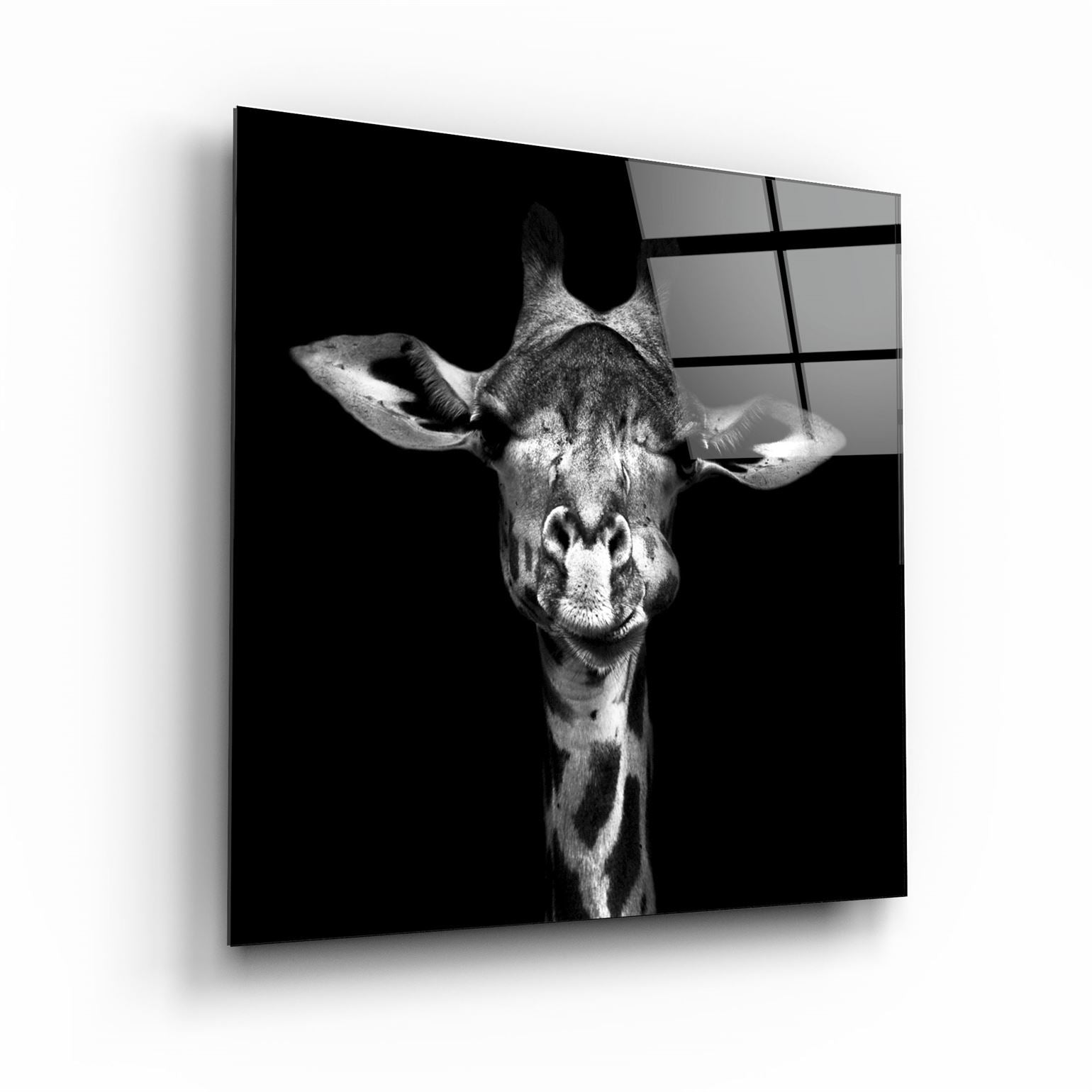・"Girafe"・Art mural en verre