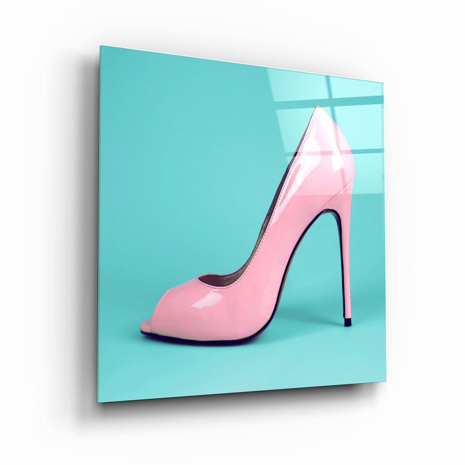 ・"Heeled Shoes"・Glass Wall Art