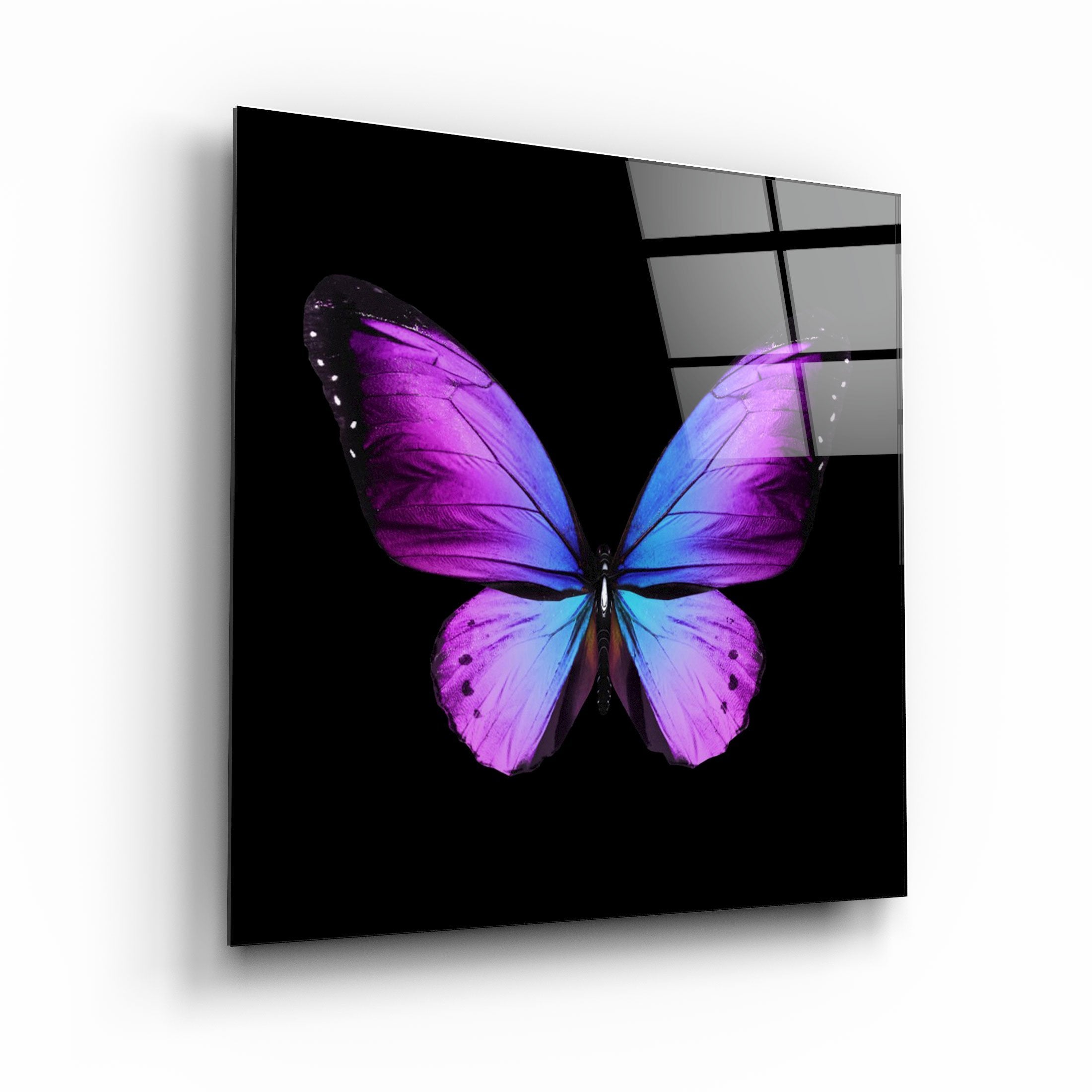 ・"Butterfly"・Glass Wall Art