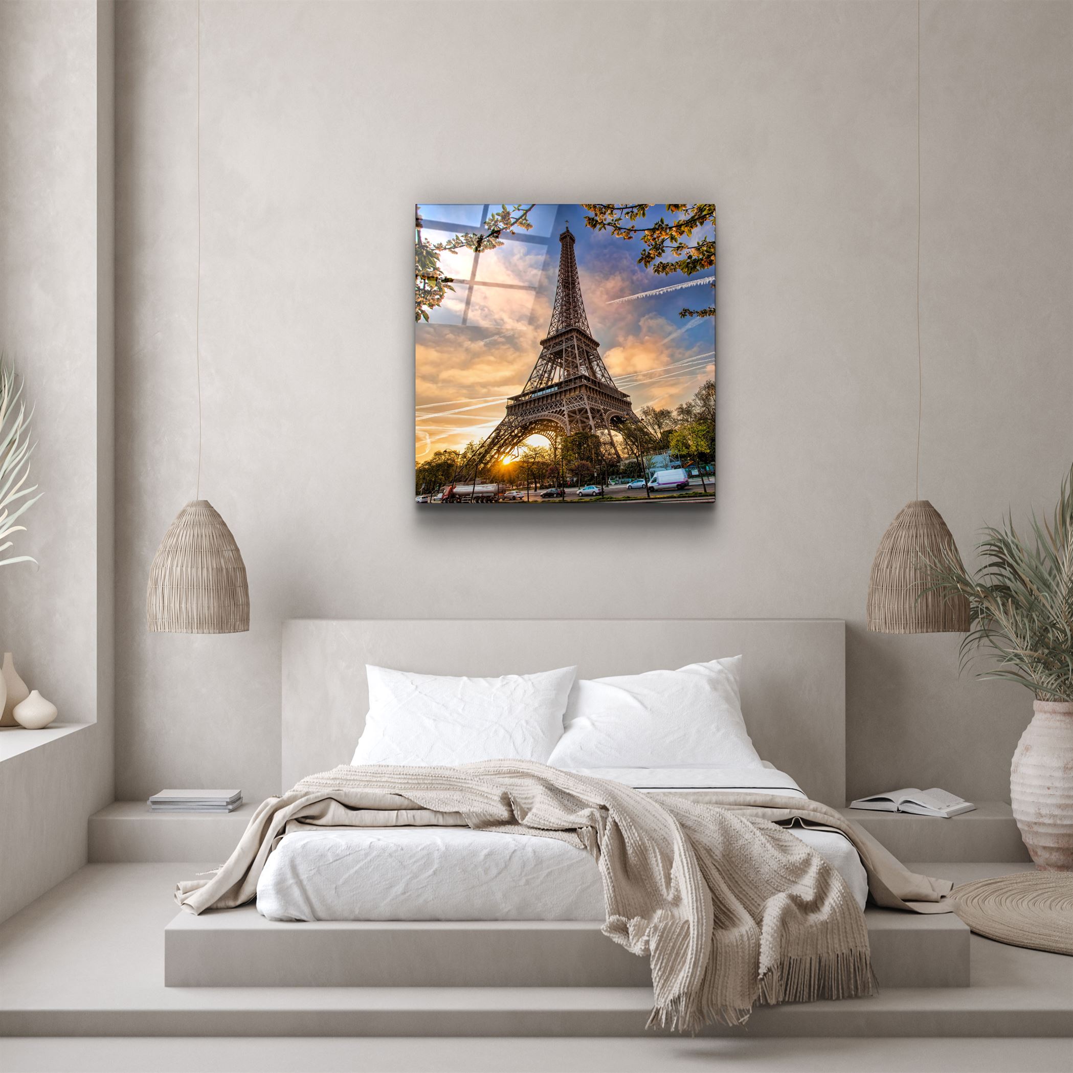 ・"Eiffel Tower"・Glass Wall Art