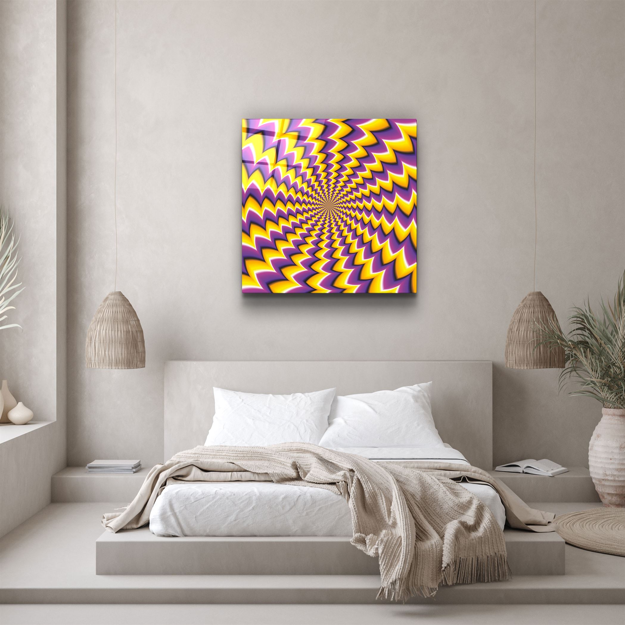 ・"Hypnotiser"・Art mural en verre