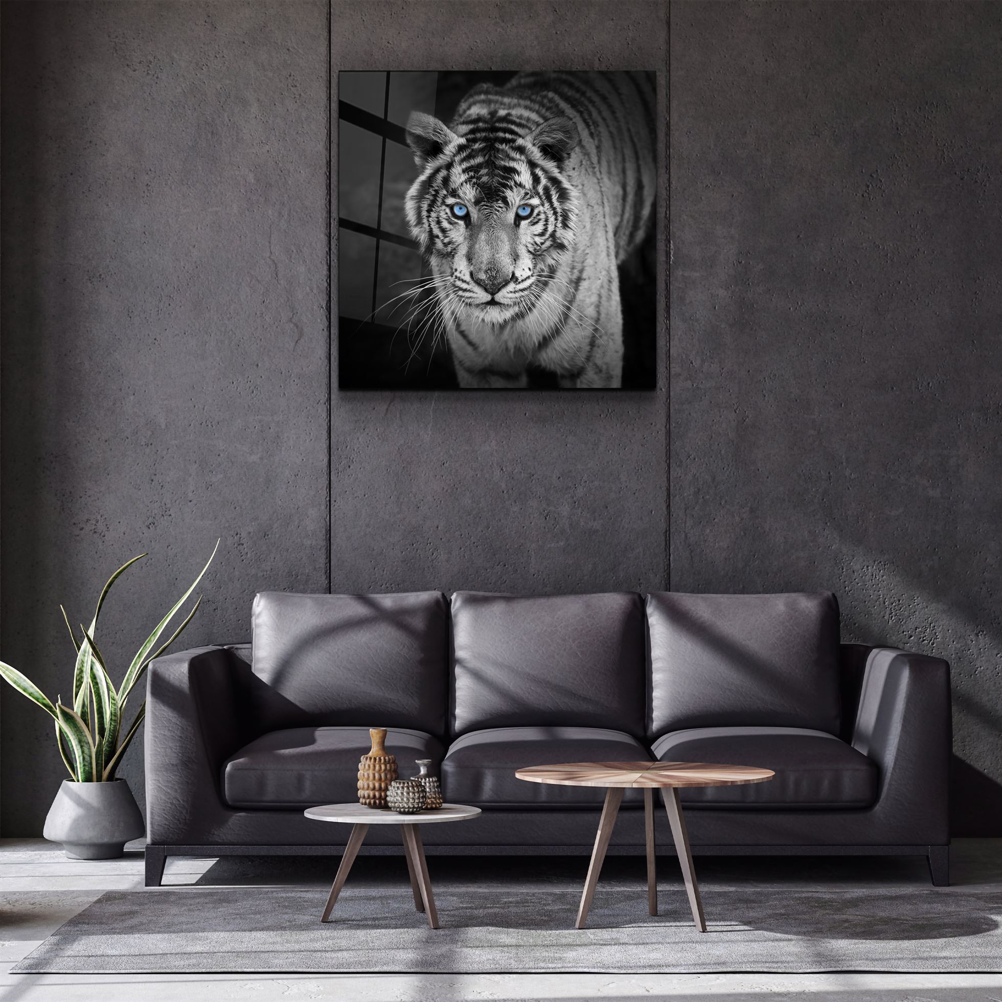 ・"Tiger"・Glass Wall Art