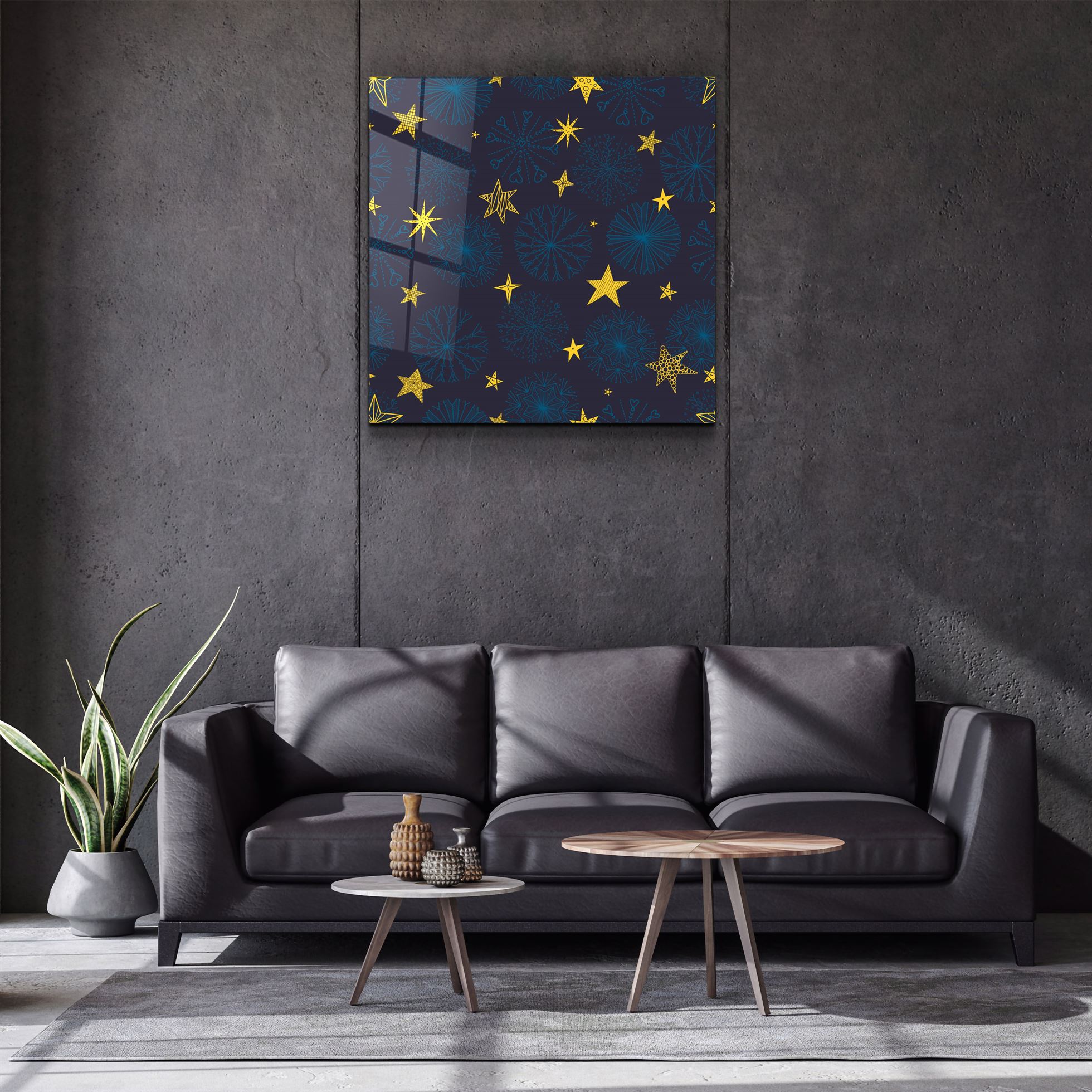 ・"Starz"・Art mural en verre