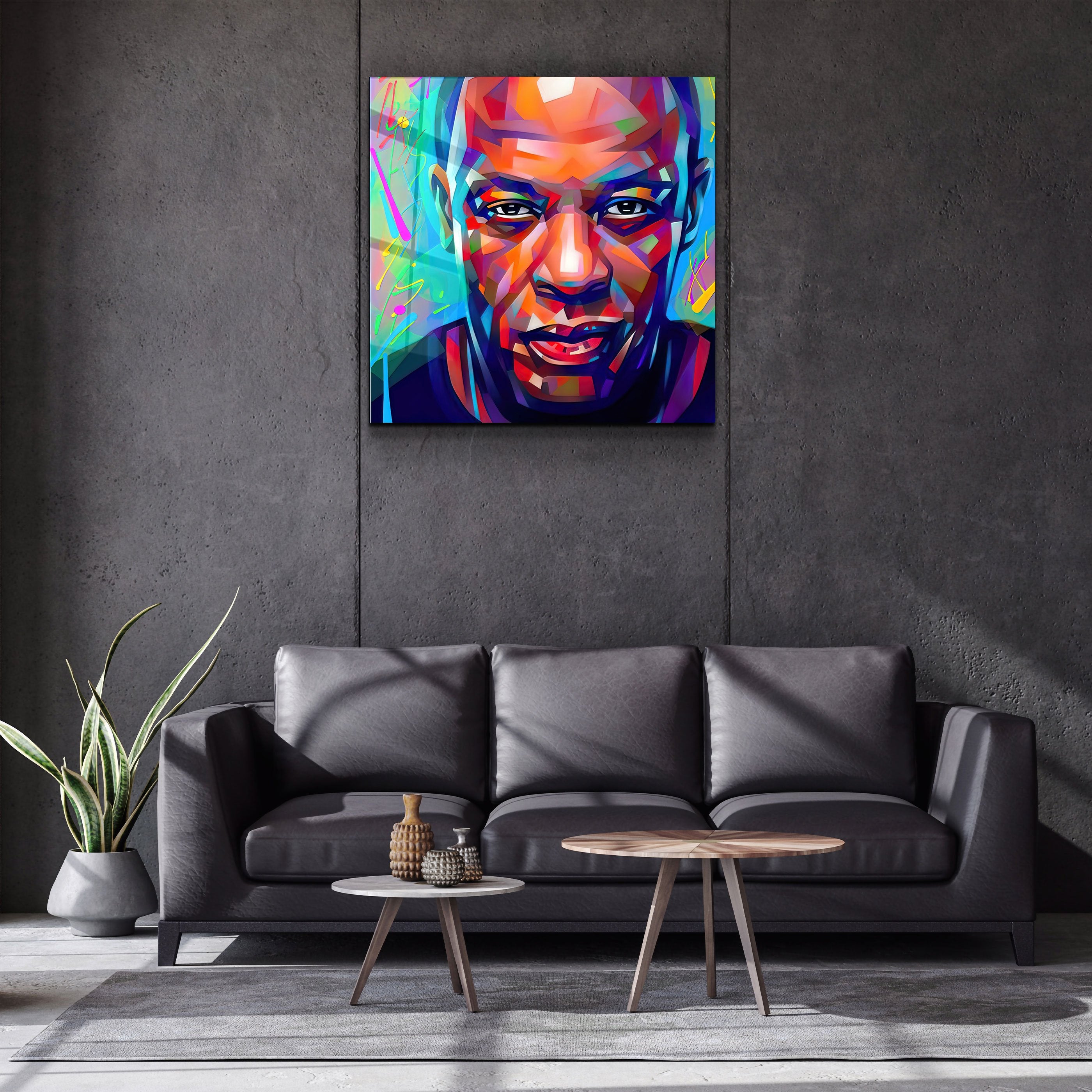 ・"Dre"・Glass Wall Art