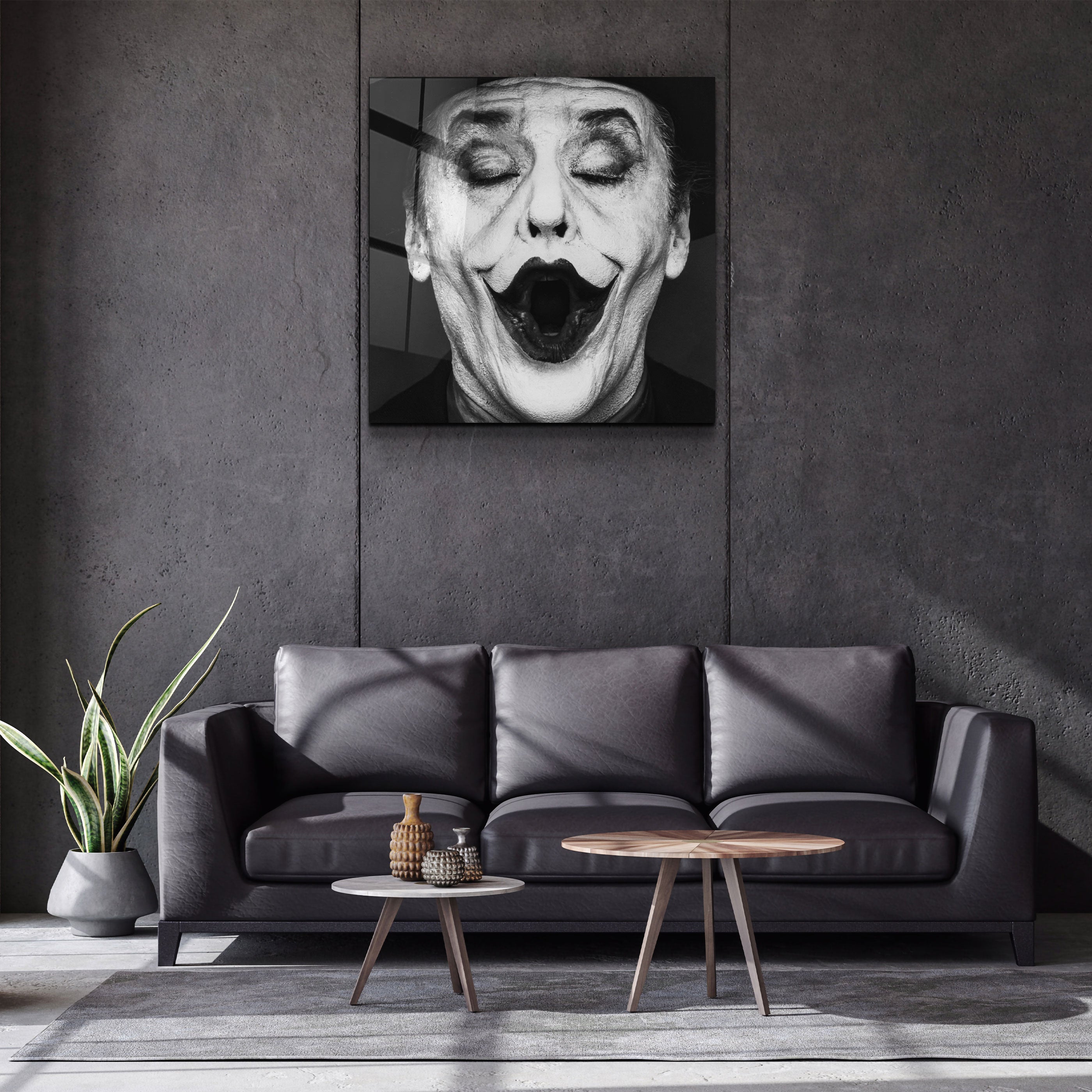 ・"J.N Joker Performance V2"・Art mural en verre