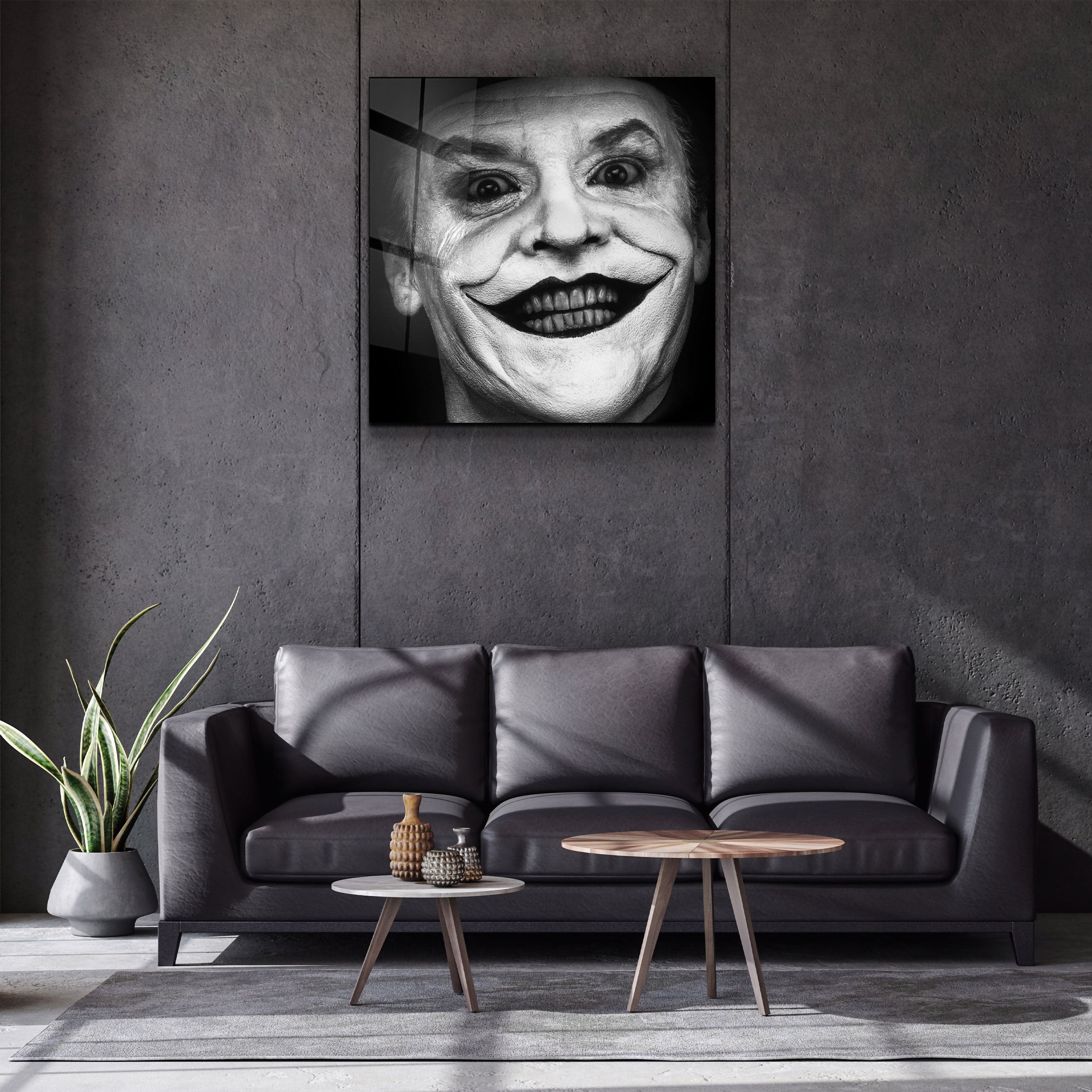 ・"J.N Joker Performance V4"・Art mural en verre