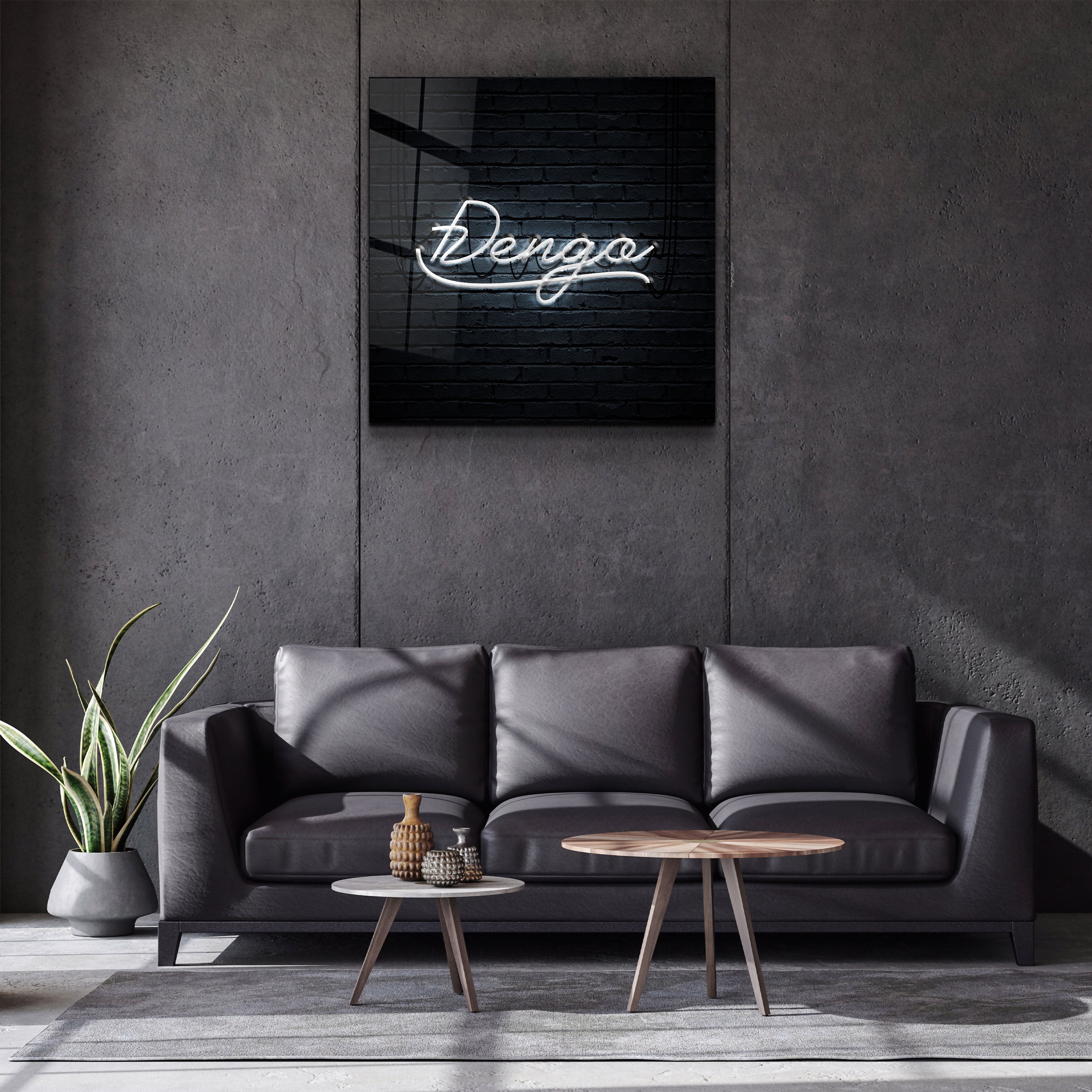 ・"Dengo"・Art mural en verre