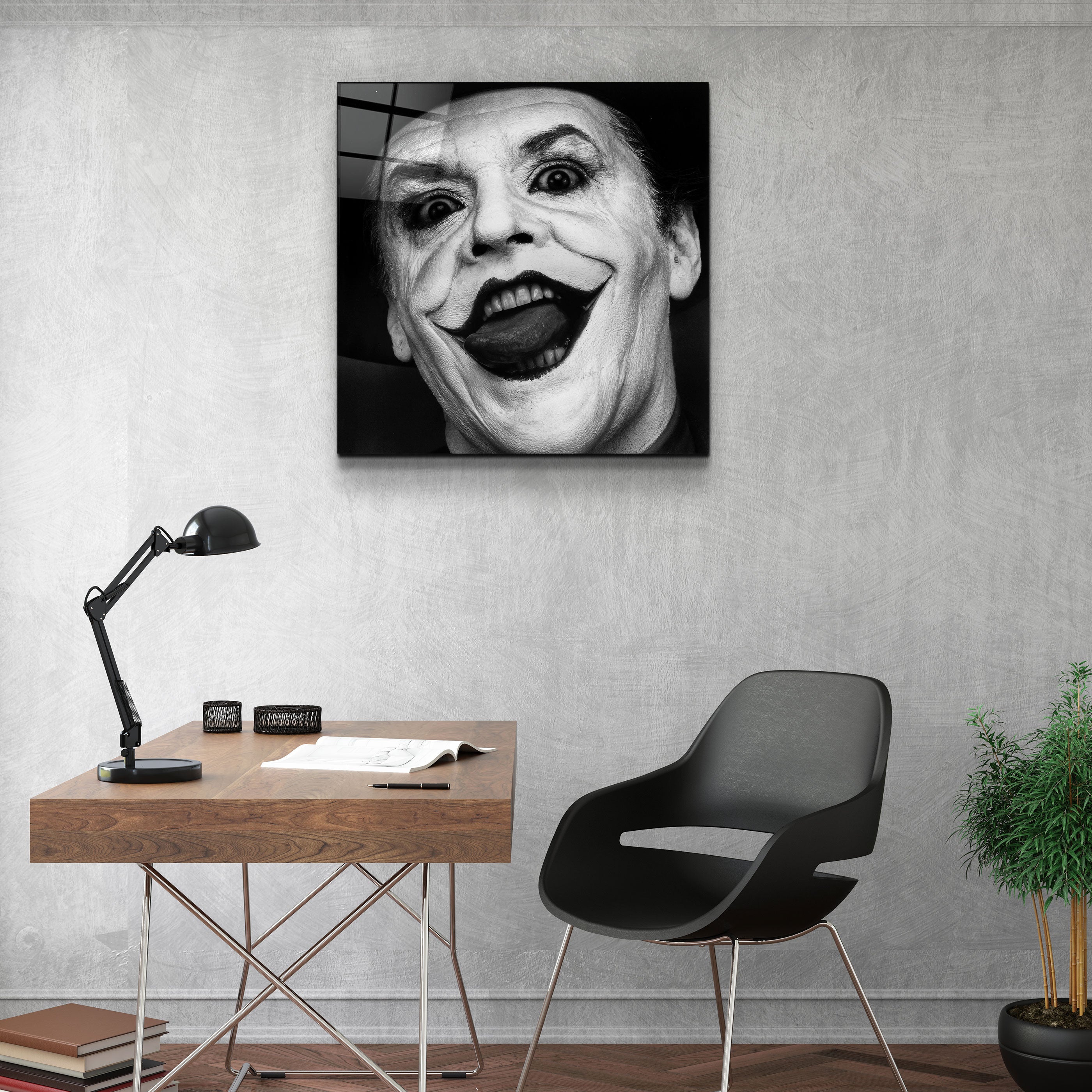 ・"J.N Joker Performance V1"・Art mural en verre