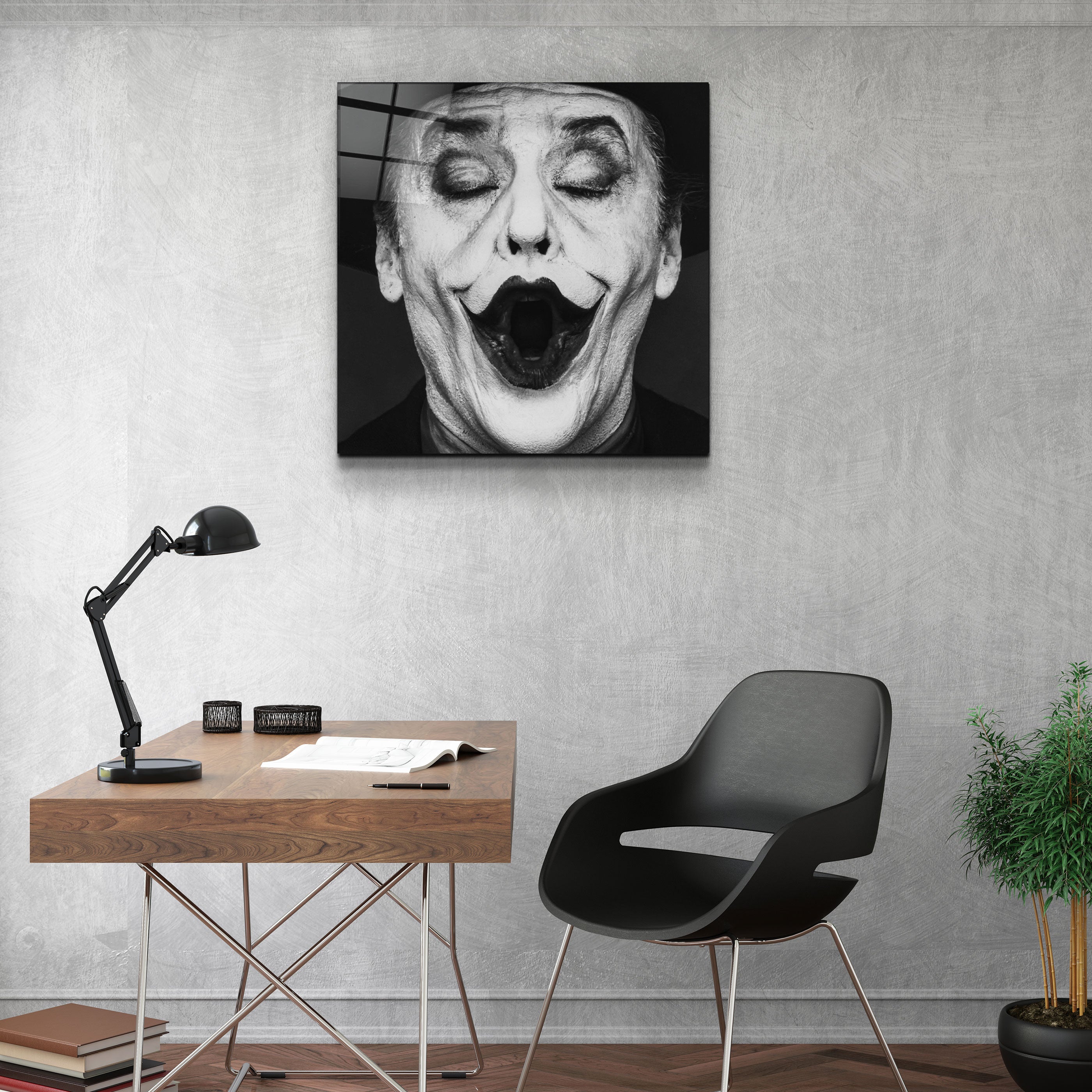 ・"J.N Joker Performance V2"・Art mural en verre