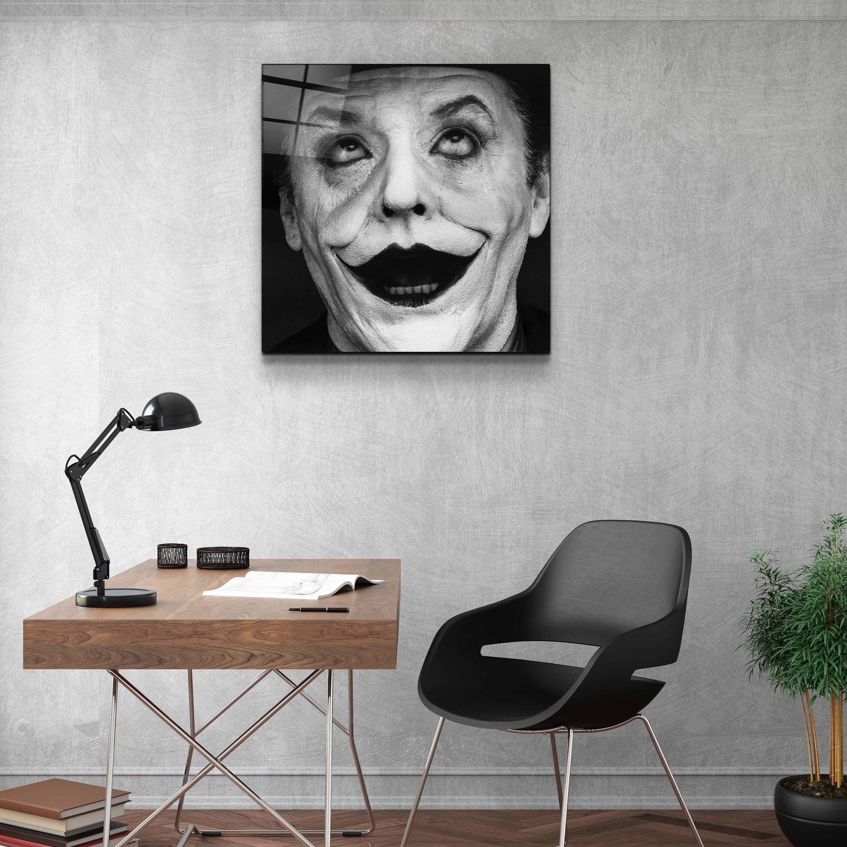 ・"J.N Joker Performance V3"・Art mural en verre