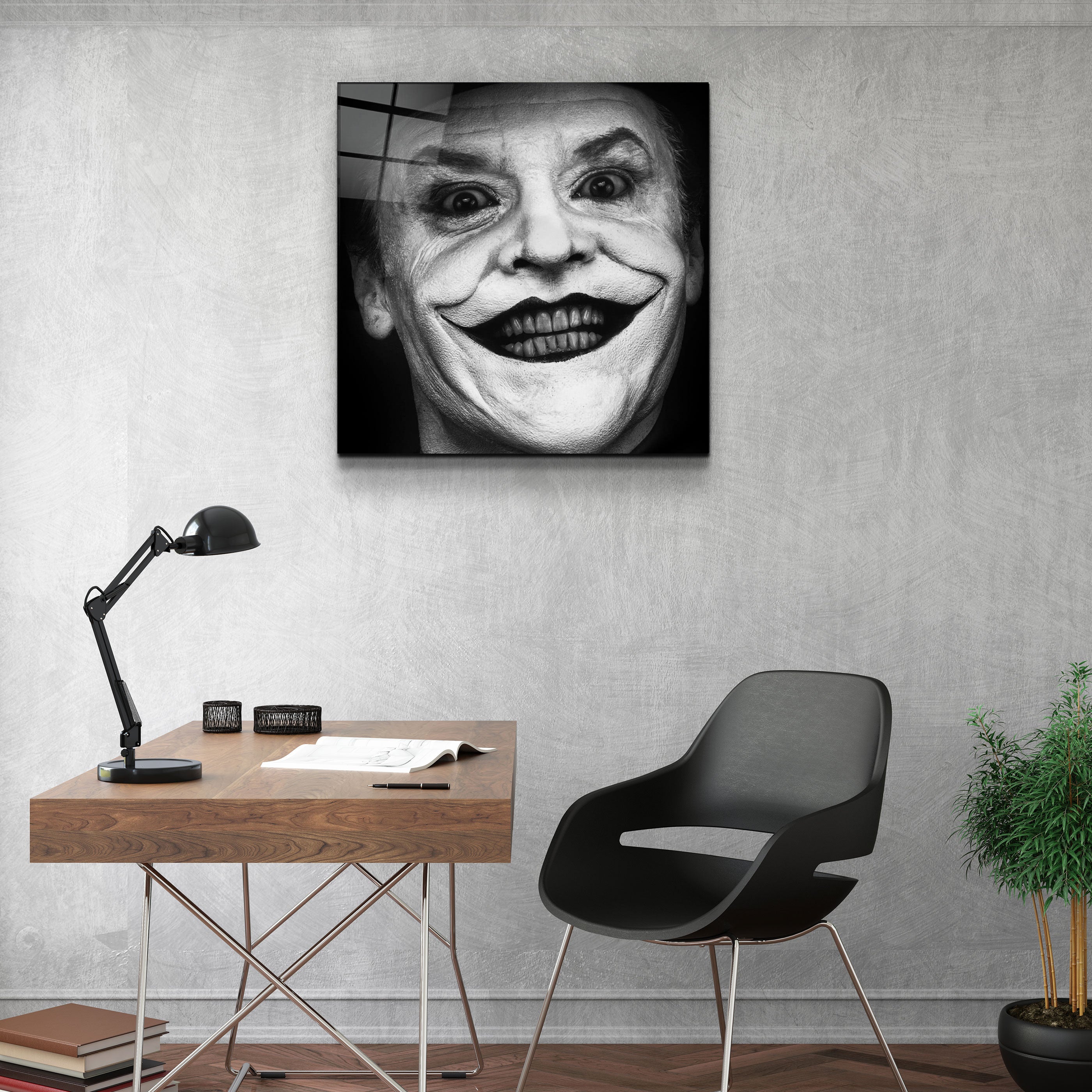 ・"J.N Joker Performance V4"・Art mural en verre