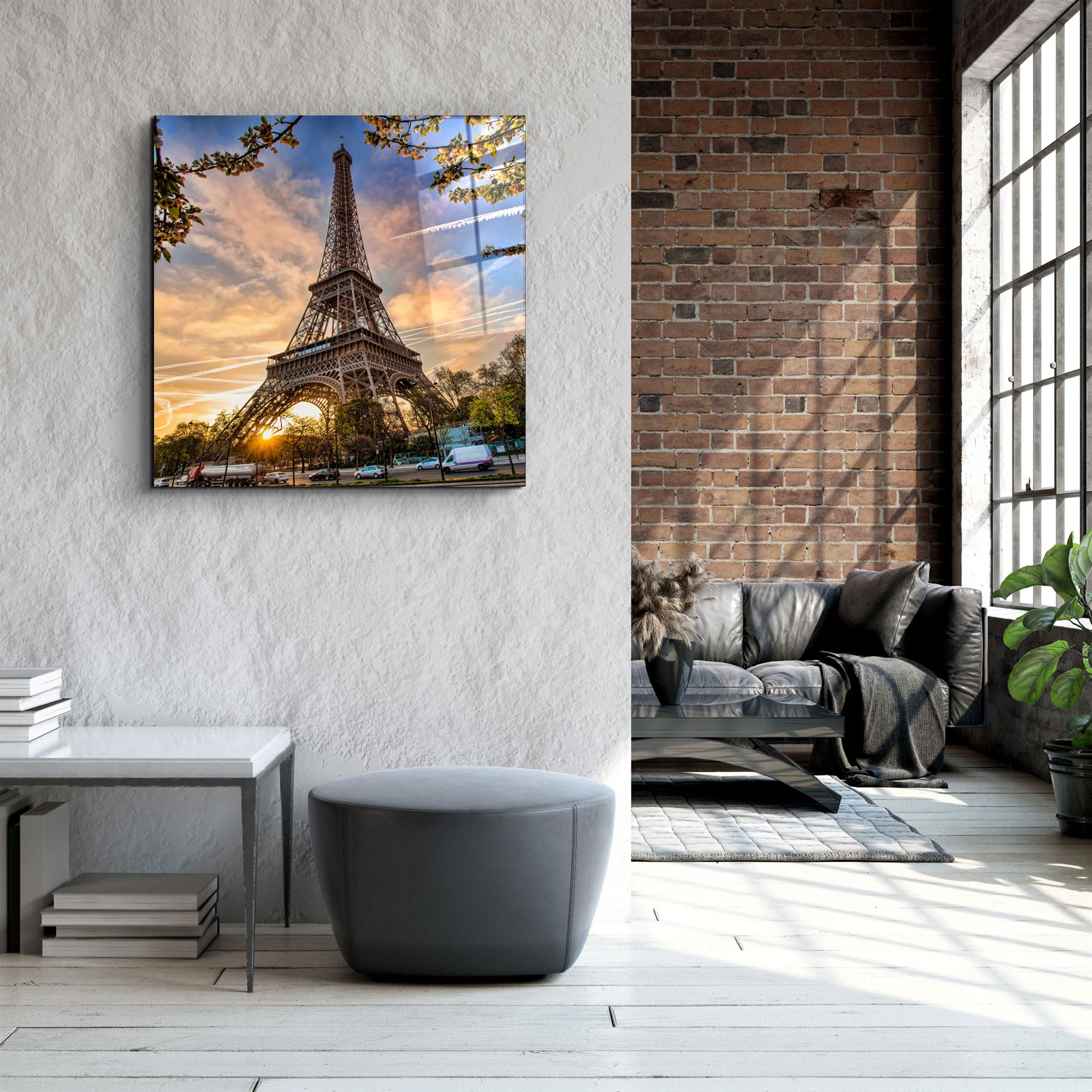 ・"Eiffel Tower"・Glass Wall Art