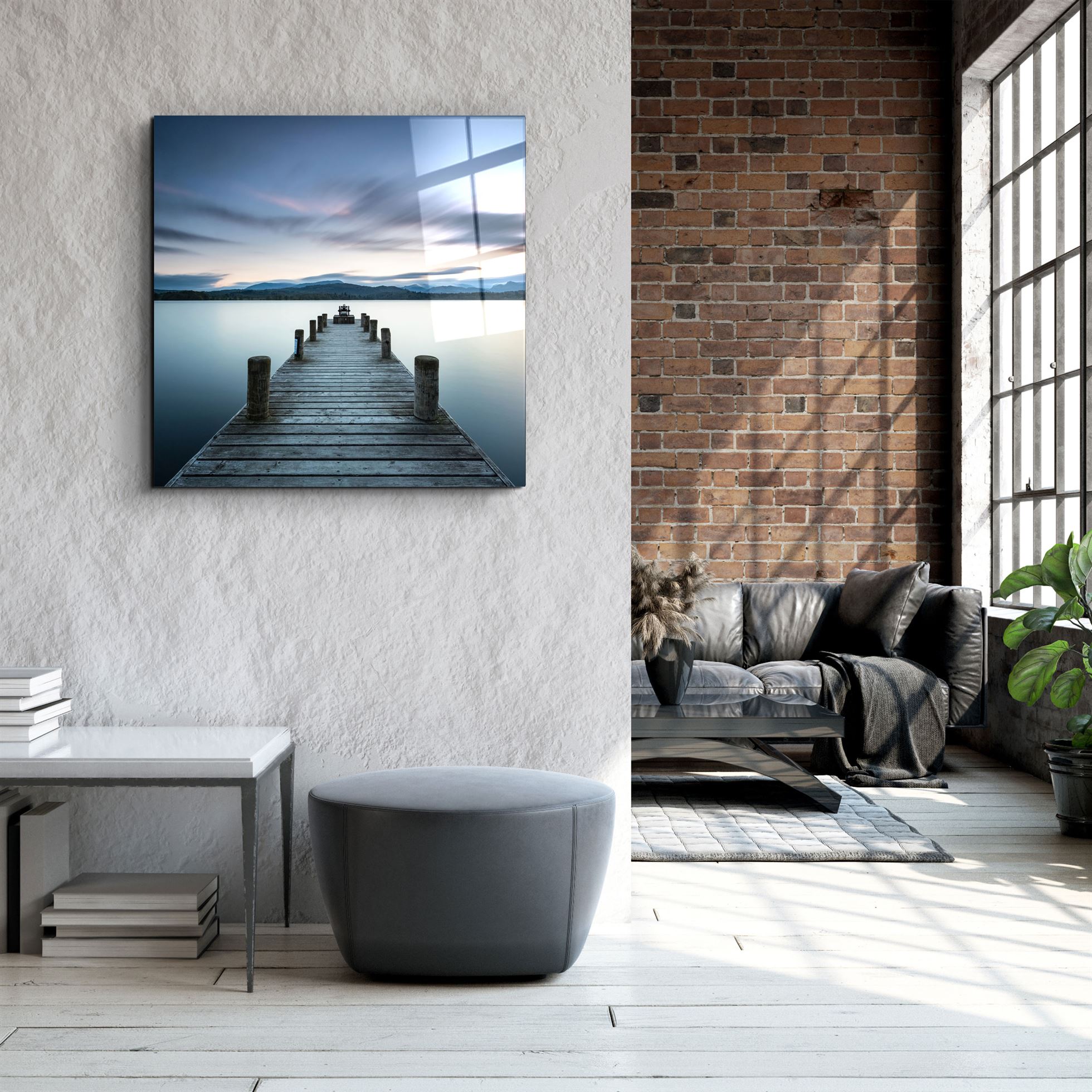 ・"Quay"・Glass Wall Art